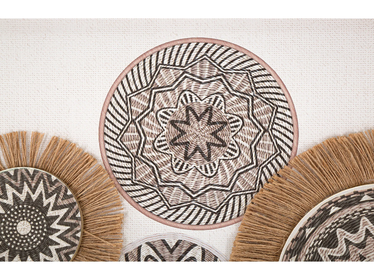 Tableau Imprimé Déco "Marcys" 35x70cm Marron