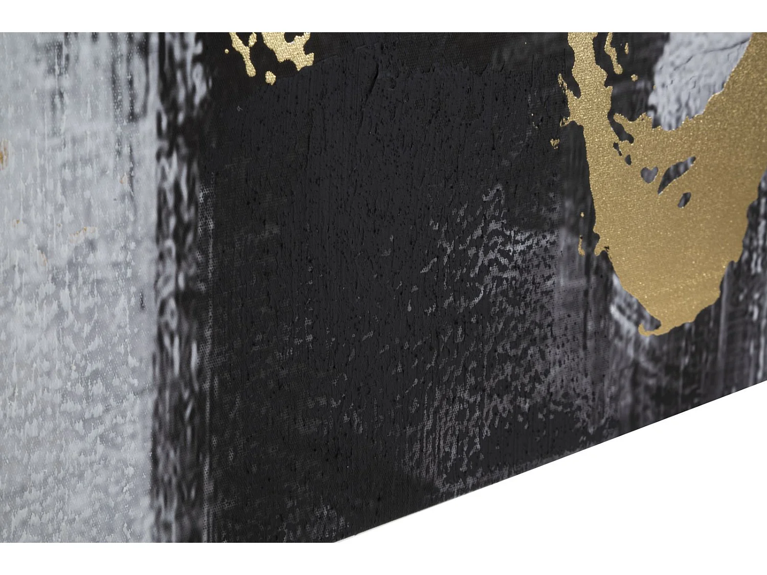 Stampa su tela multicolore astratta cm 80x3x120