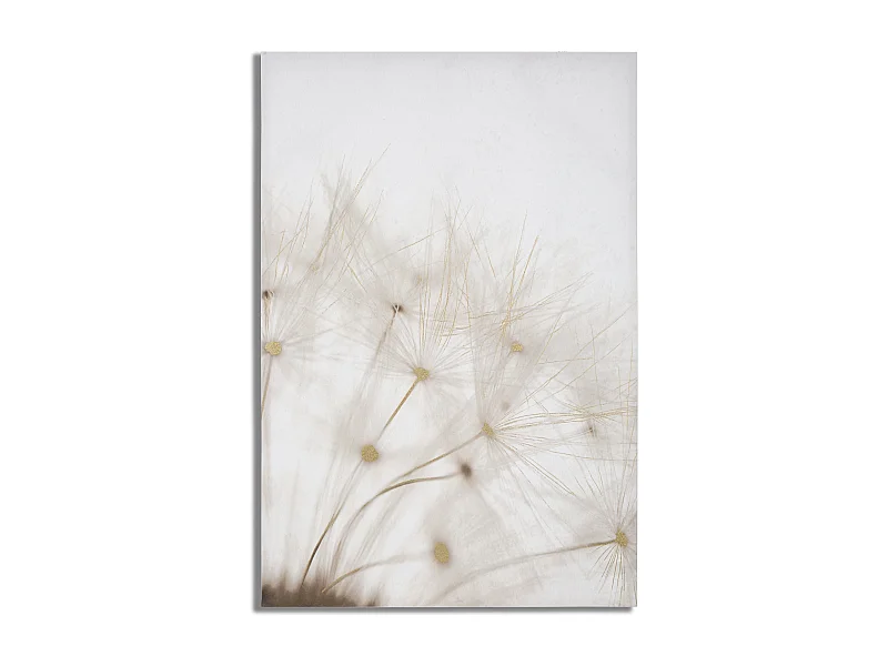 Canvasprint met veelkleurige bloemen, 80x3x120 cm