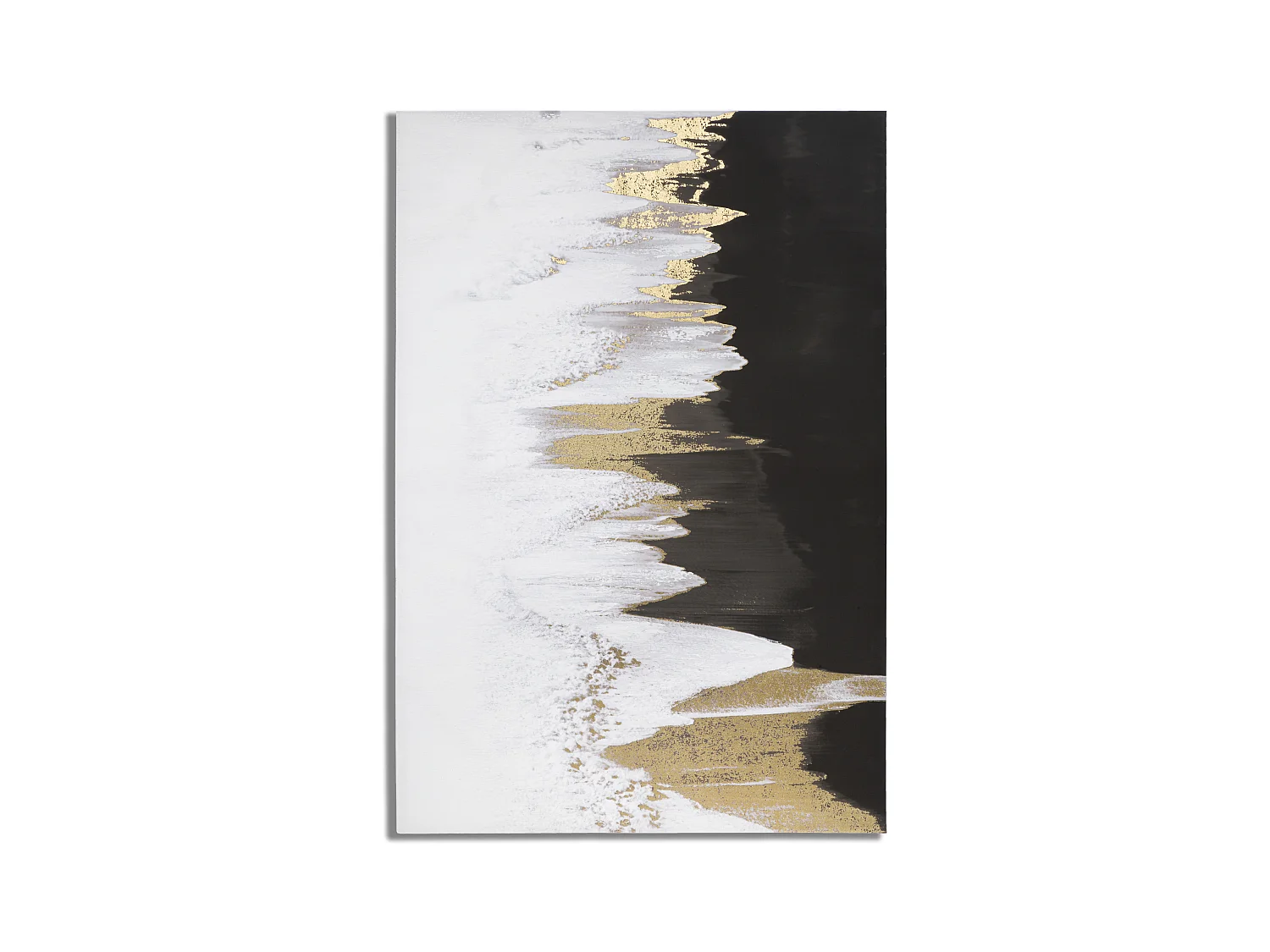 Impression sur toile multicolore abstraite 80x3x120 cm
