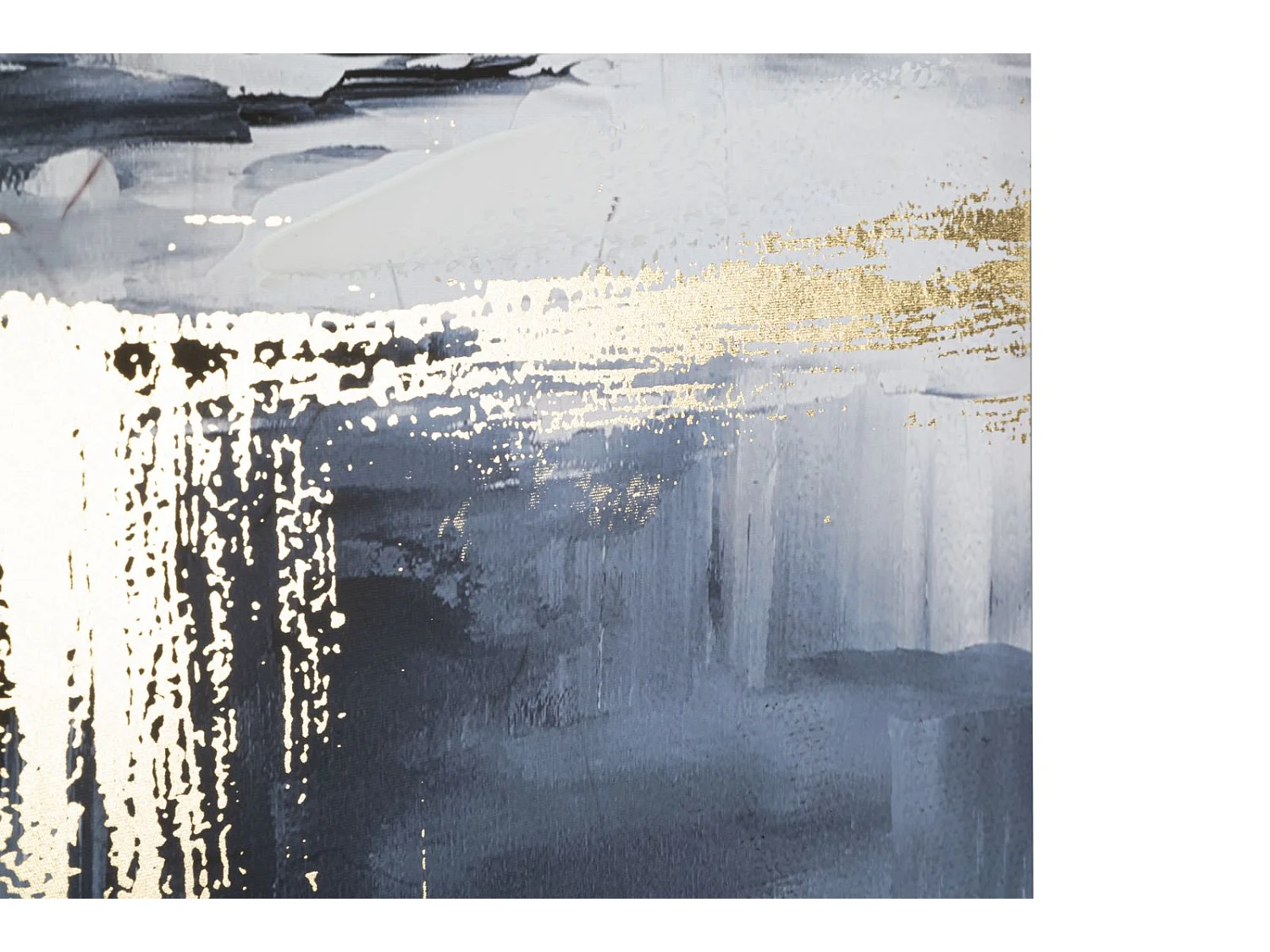 Impression sur toile multicolore abstraite 80x3x120 cm
