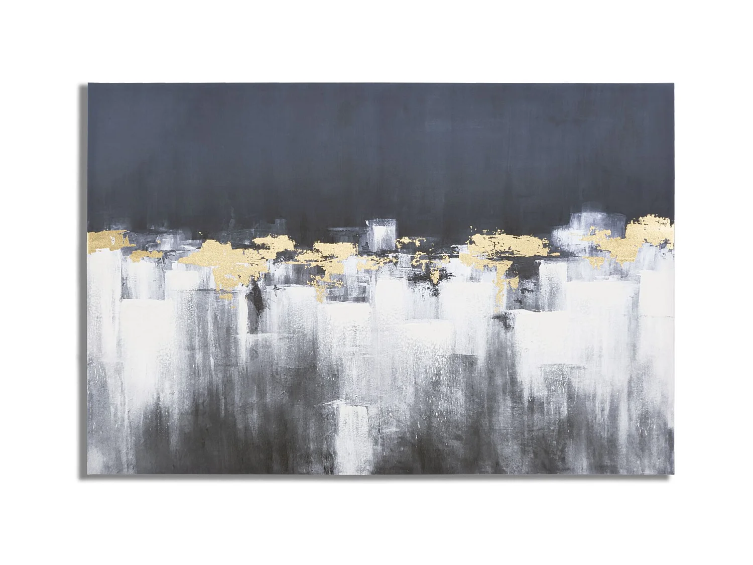 Impression sur toile multicolore abstraite 80x3x120 cm