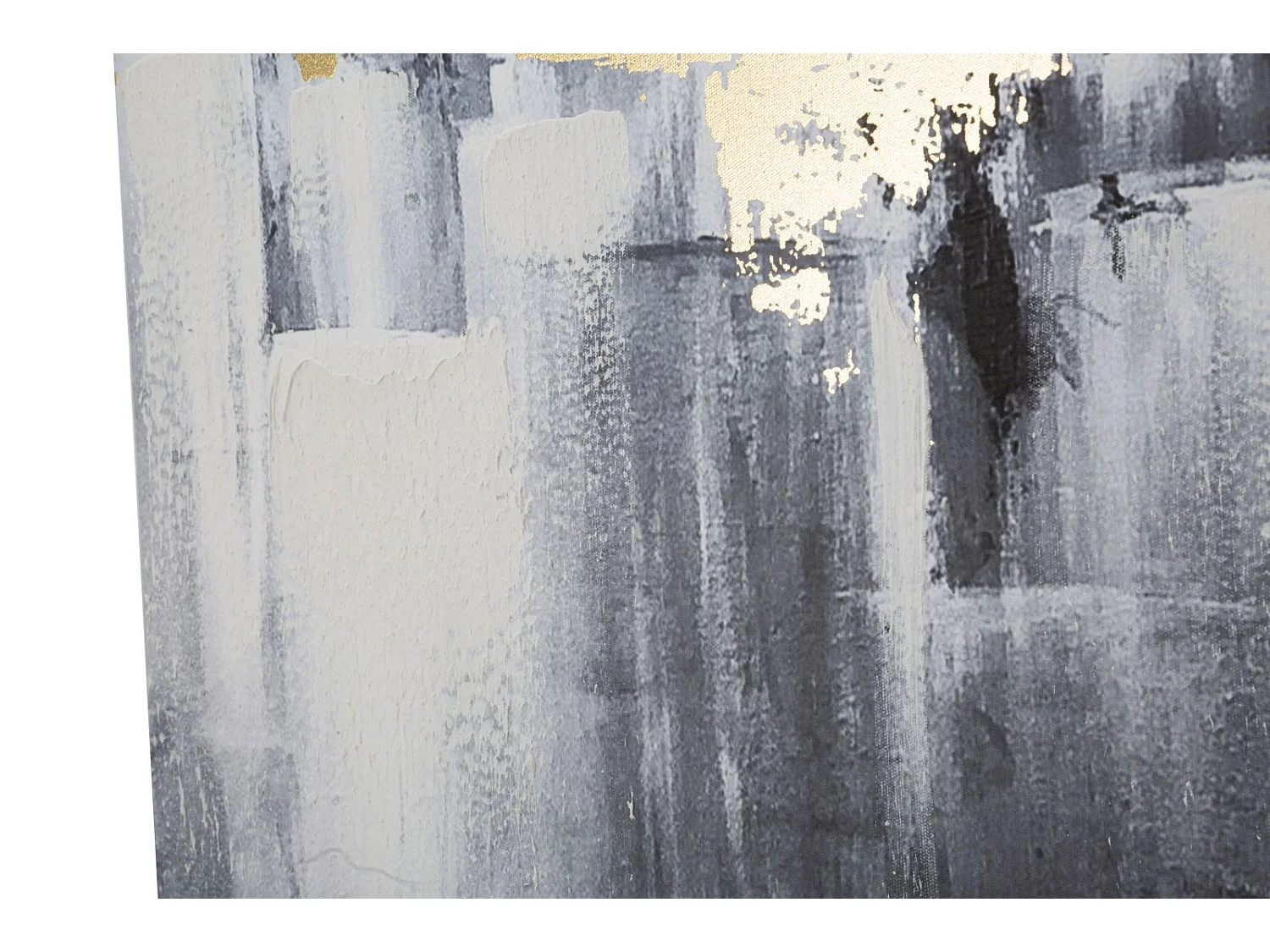 Impression sur toile multicolore abstraite 80x3x120 cm