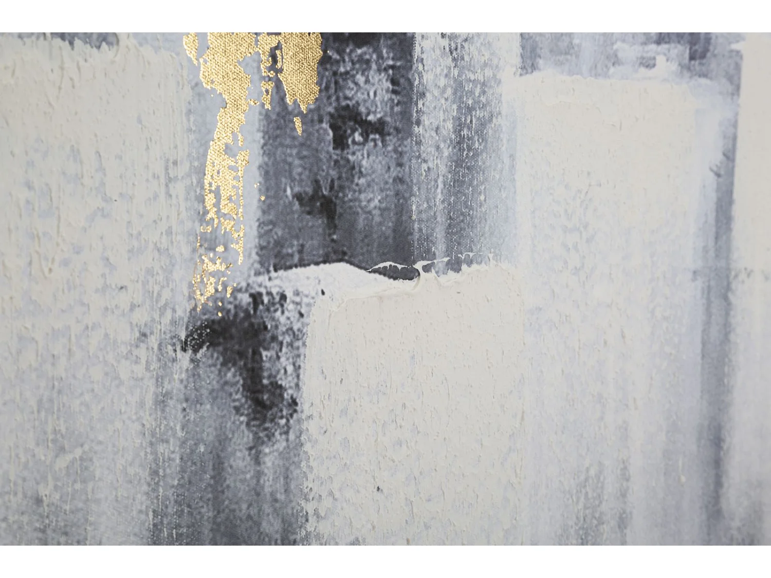 Impression sur toile multicolore abstraite 80x3x120 cm