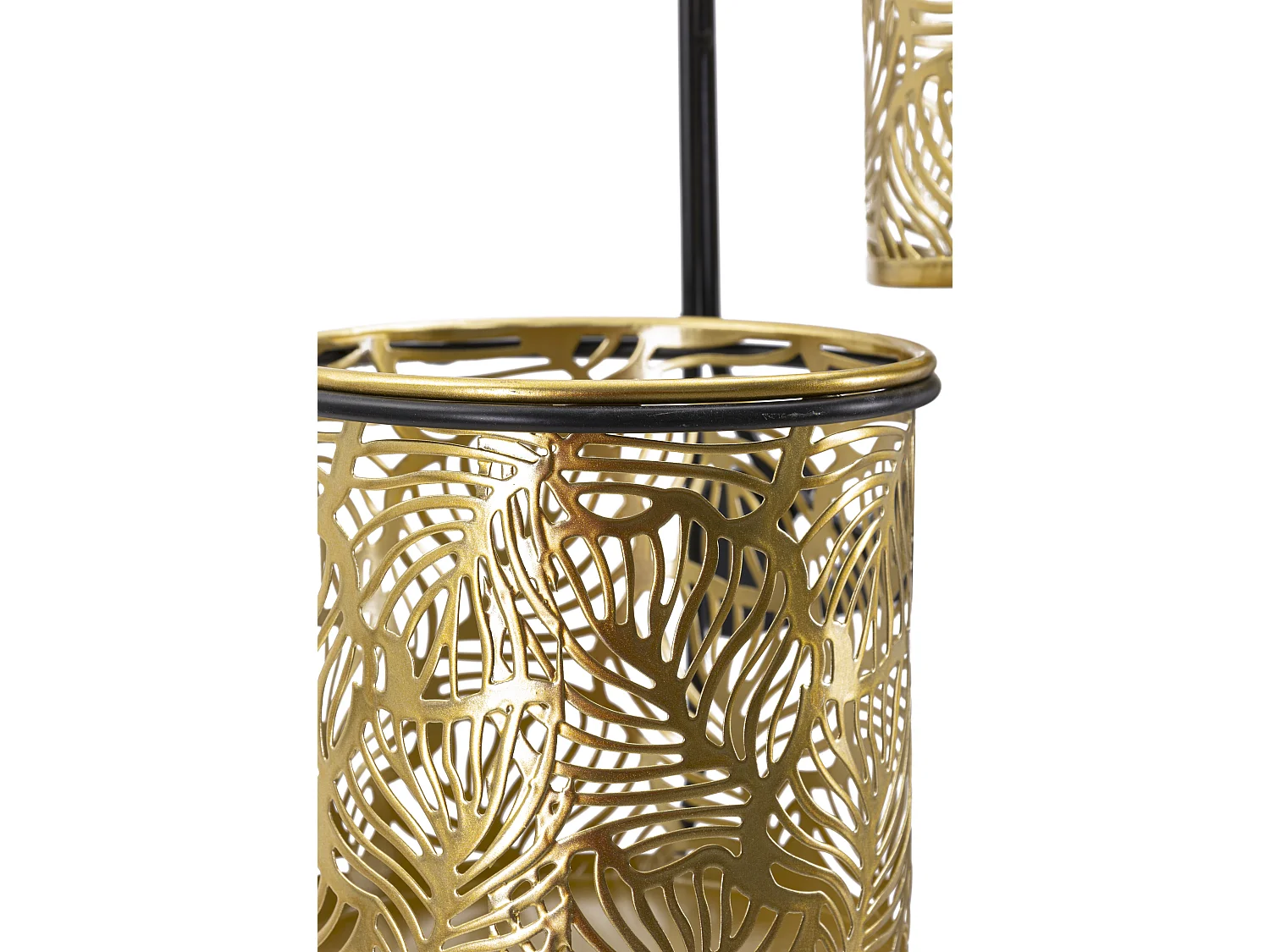 Lot de 2 Cache-Pots Muraux "Hong" 48cm Or