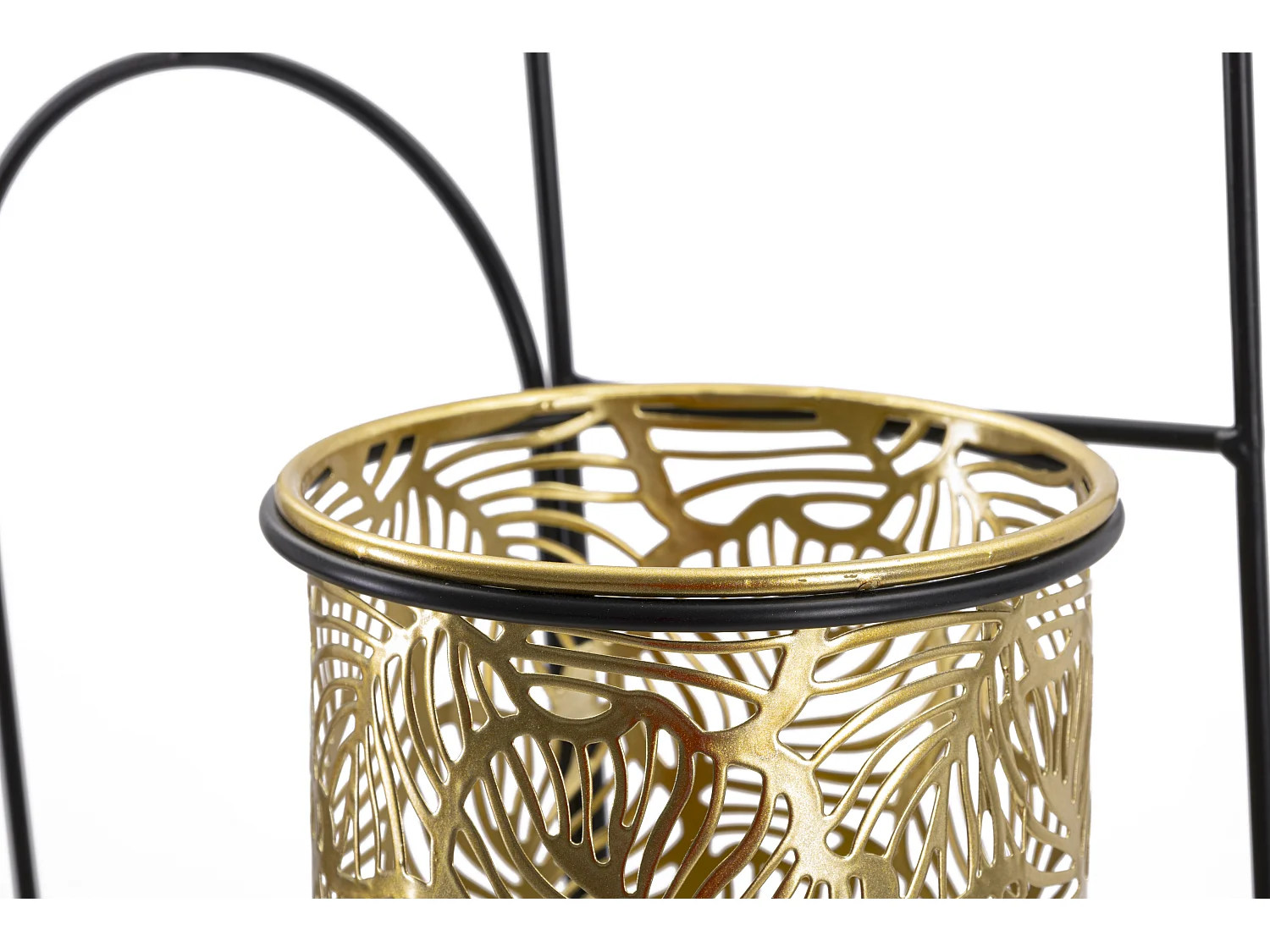 Lot de 2 Cache-Pots Muraux "Hong" 48cm Or