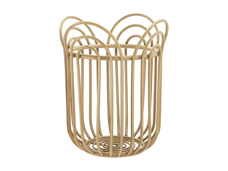 Cache-Pot en Métal "Panama" 40cm Naturel