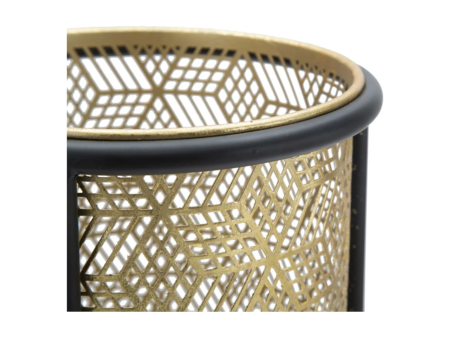 Cache-Pots 2 Niveaux "Doppio" 80cm Or