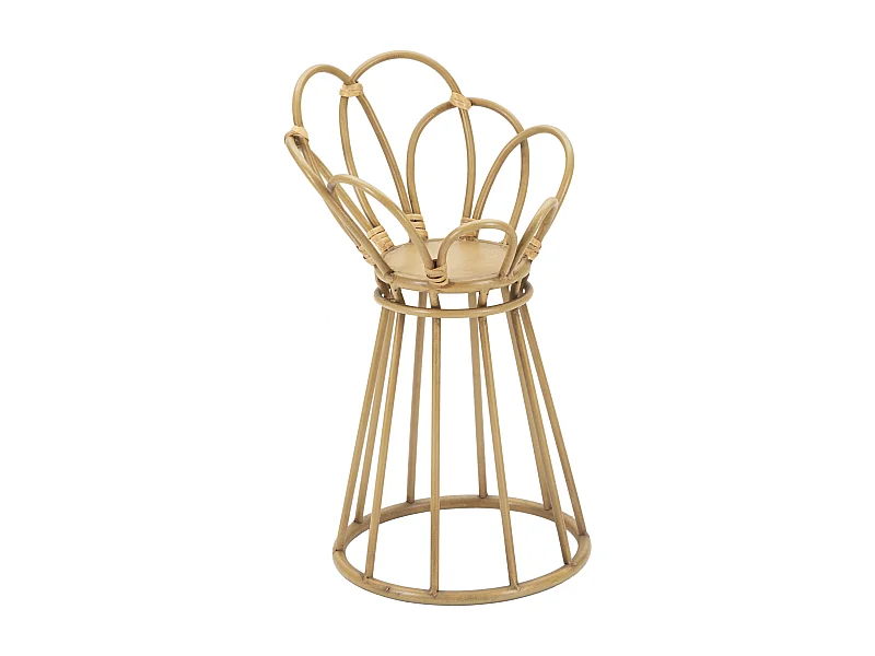 Porte-Plante en Métal "Panama" 48cm Naturel