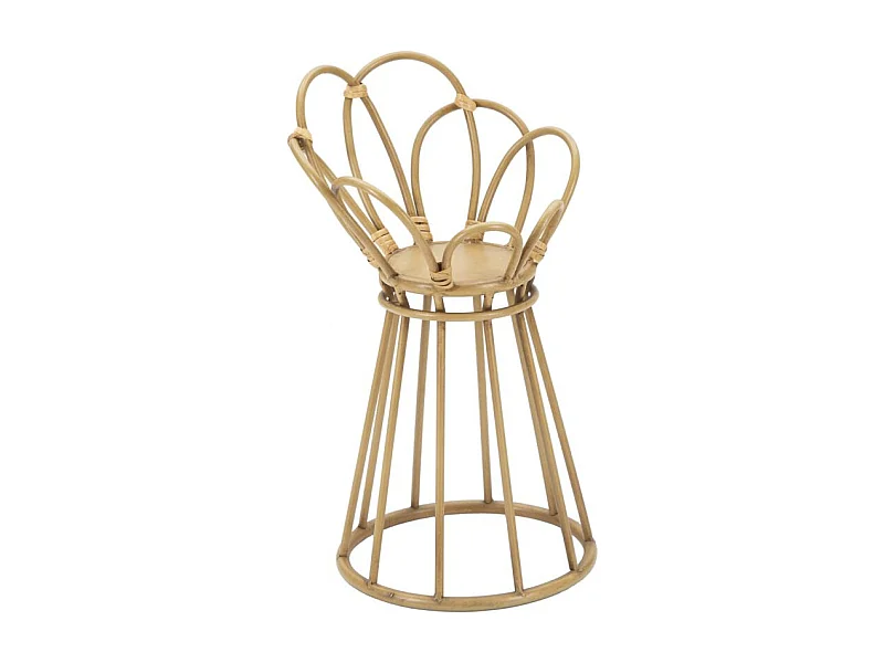 Porte-Plante en Métal "Panama" 48cm Naturel