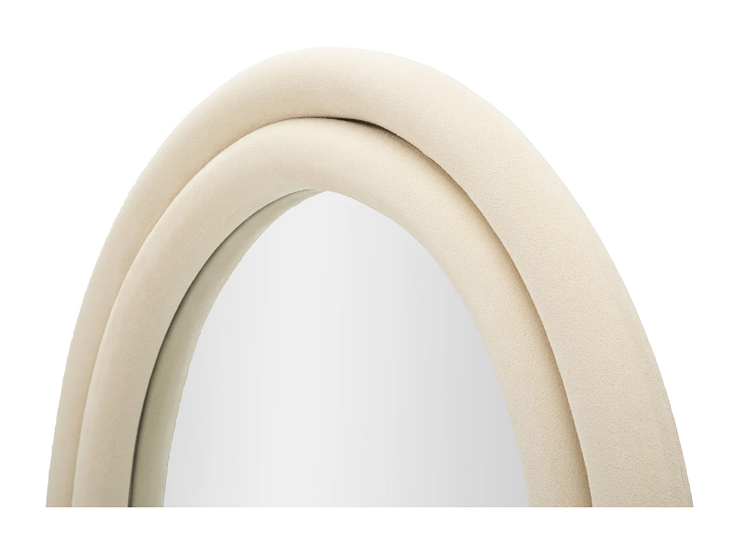 Espejo de pared o de suelo en arco de terciopelo 60x160cm Cloe