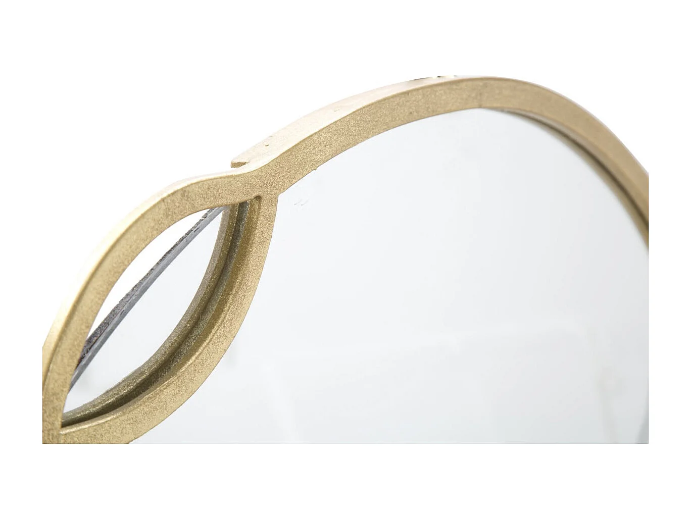 Miroir Mural Design "Eleanor" 73cm Or