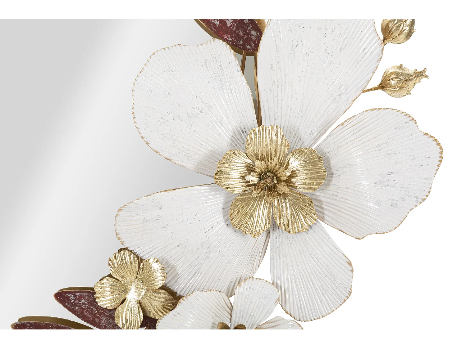 Miroir Mural Design "Flot" 74cm Multicolore