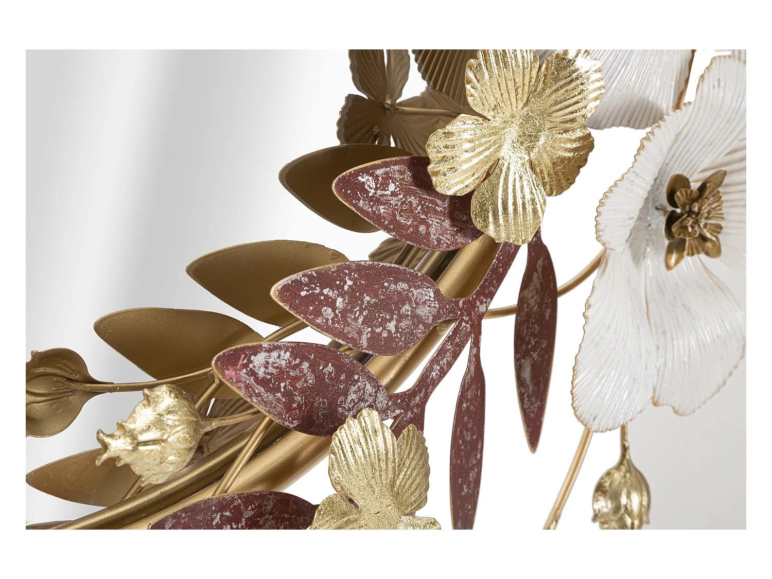 Miroir Mural Design "Flot" 74cm Multicolore