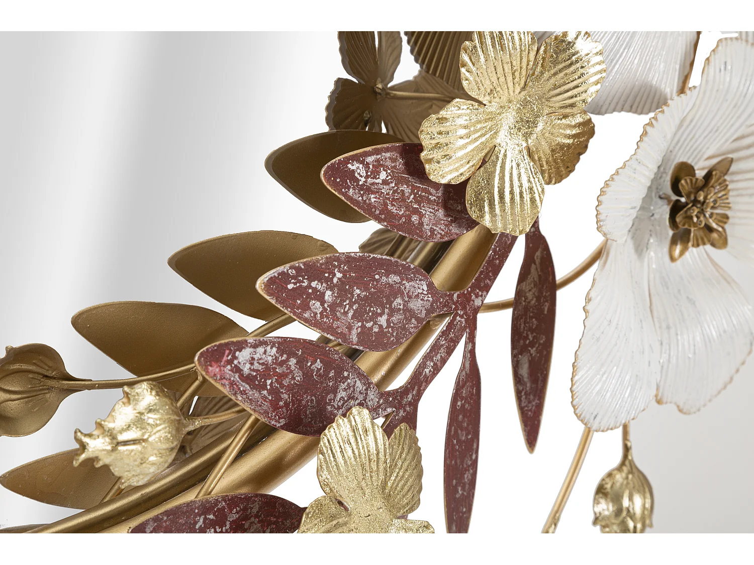 Miroir Mural Design "Flot" 74cm Multicolore