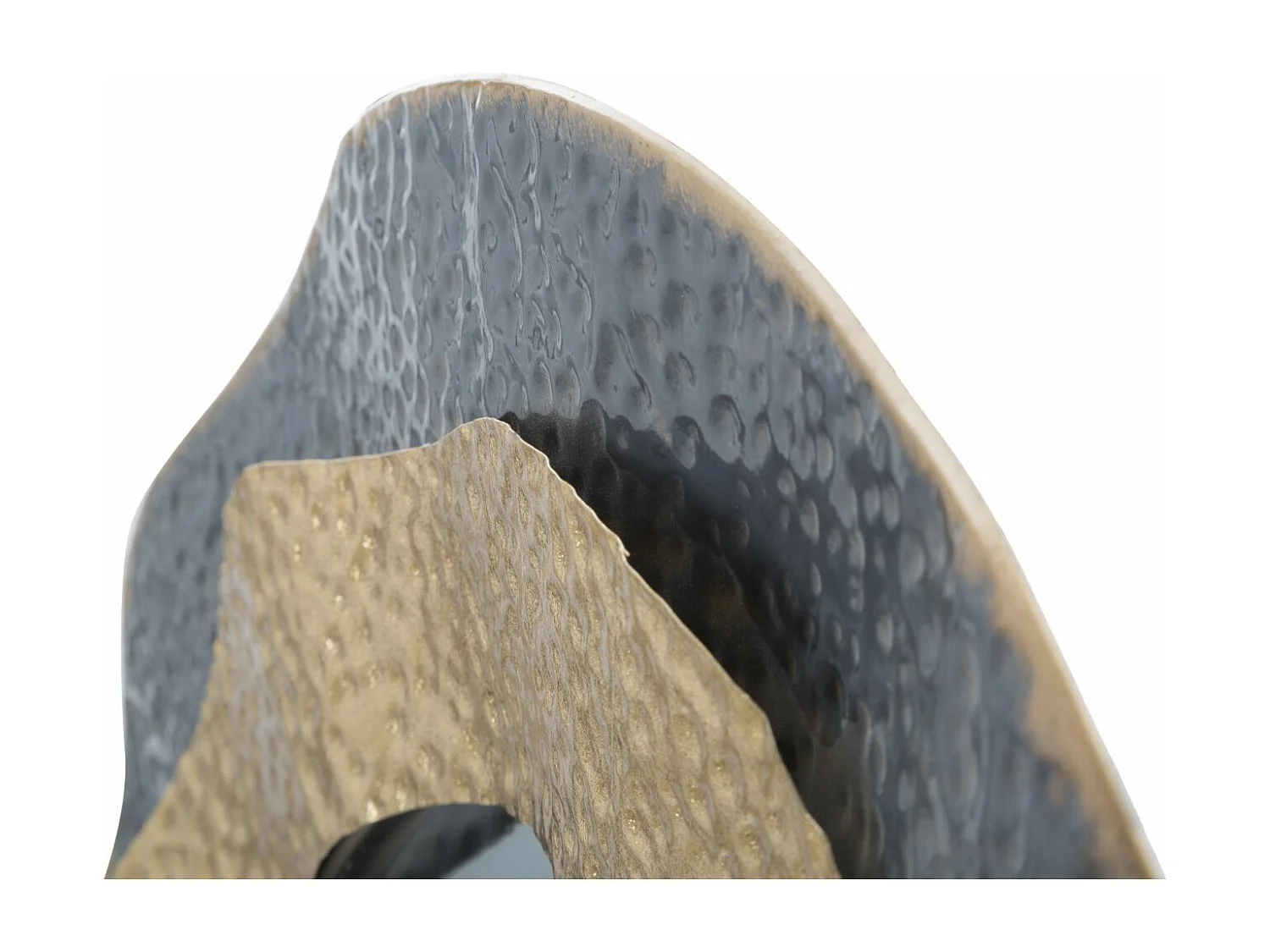 Specchio da parete rotondo cerchi in metallo multicolore Ø cm 65,5x5