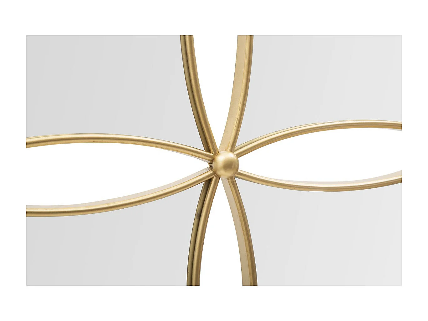 Miroir Mural Composition Déco "Jalo" 68cm Or