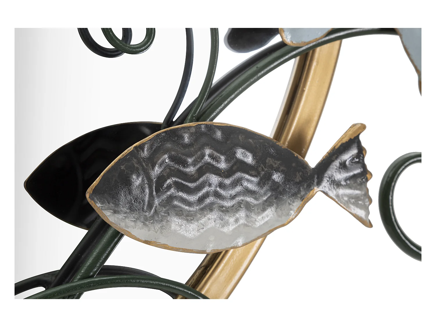 Miroir Mural Déco "Coral" 88cm Multicolore