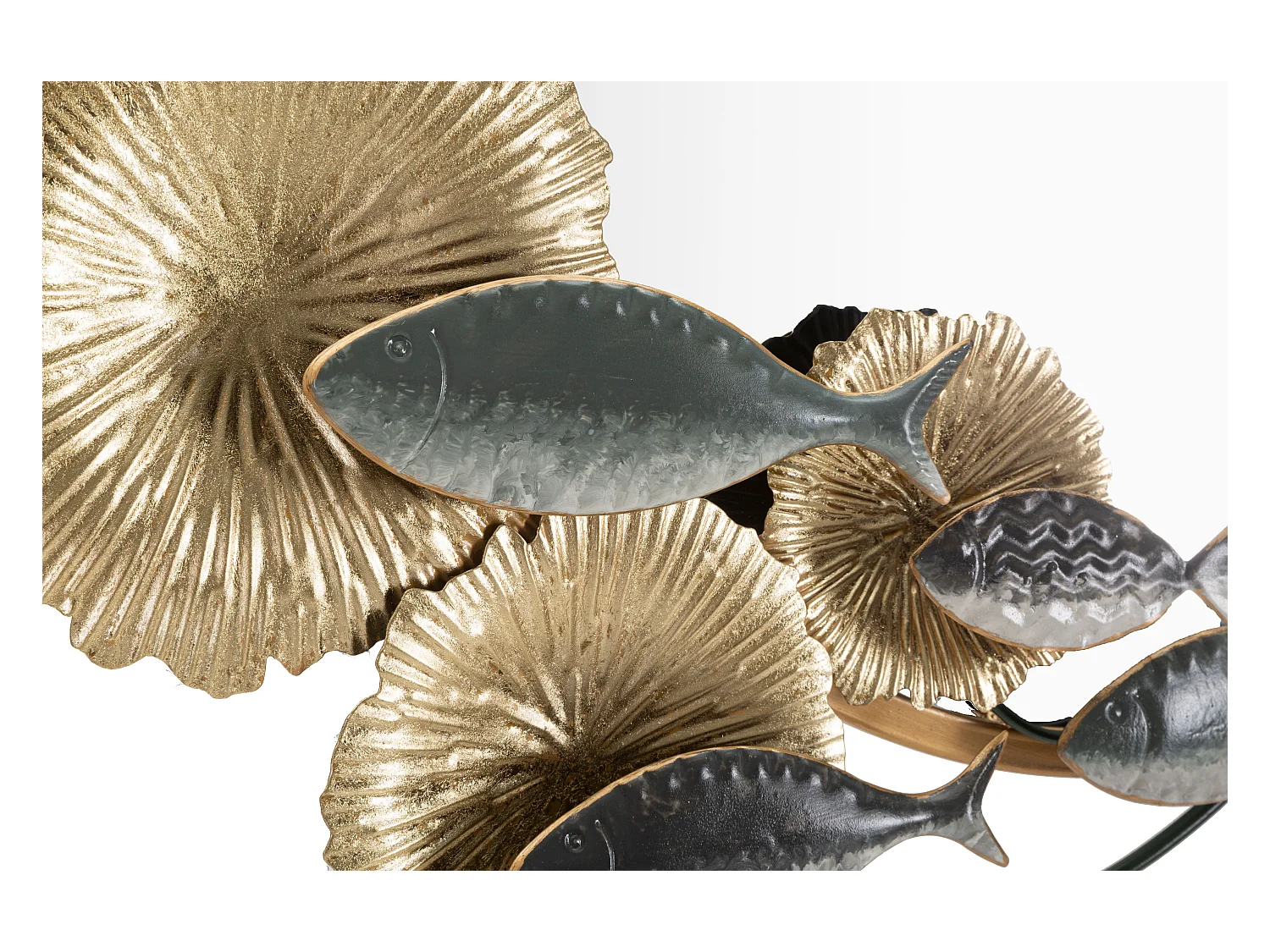 Miroir Mural Déco "Coral" 88cm Multicolore