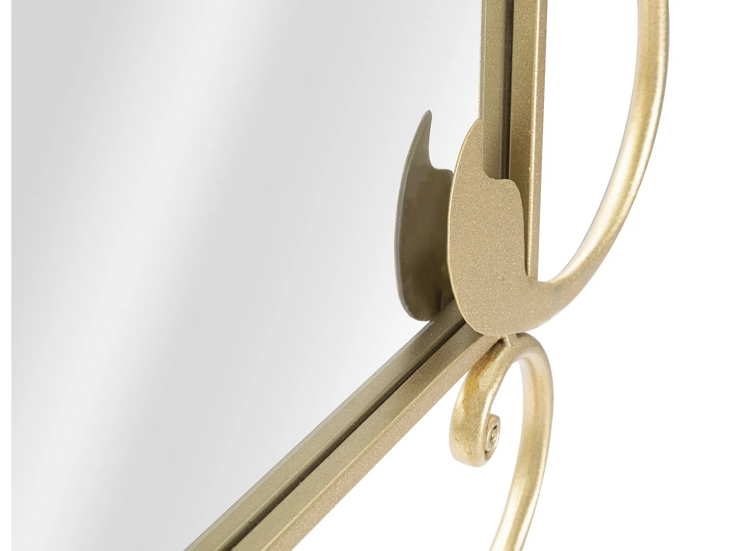 Miroir Mural Design "Pétale" 110cm Or