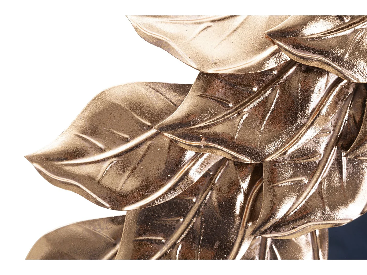 Miroir Mural Design "Corolle" 73cm Cuivre