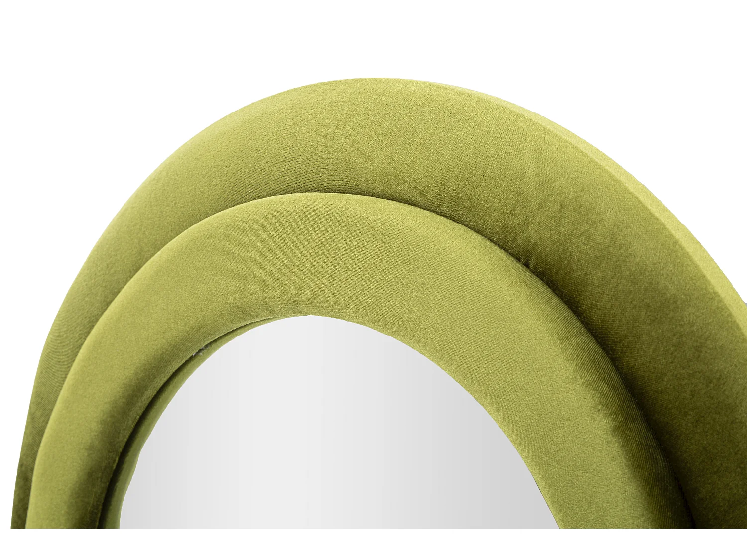 Miroir Mural en Velours "Wavy" 160cm Vert