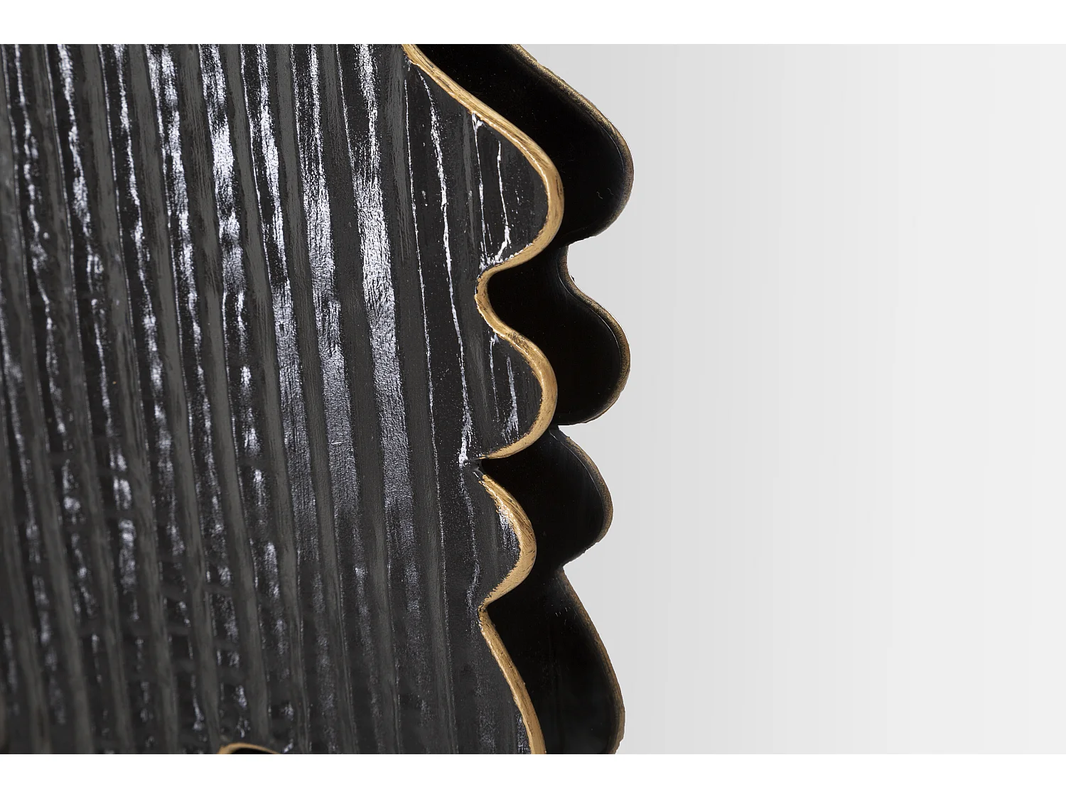 Specchio da parete in metallo multicolore cm 81,9x7x61