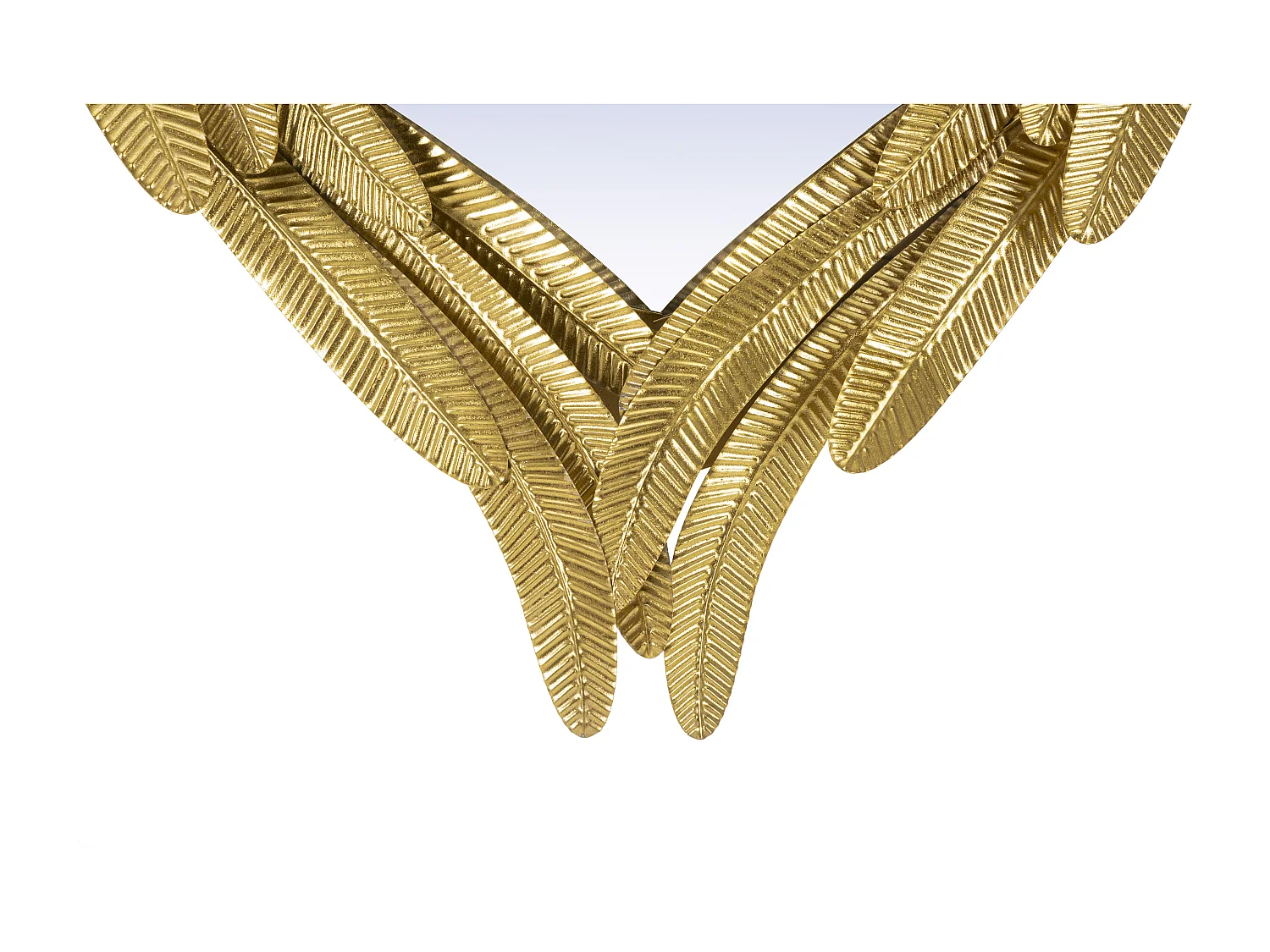 Miroir Mural Déco "Angel" 99cm Or