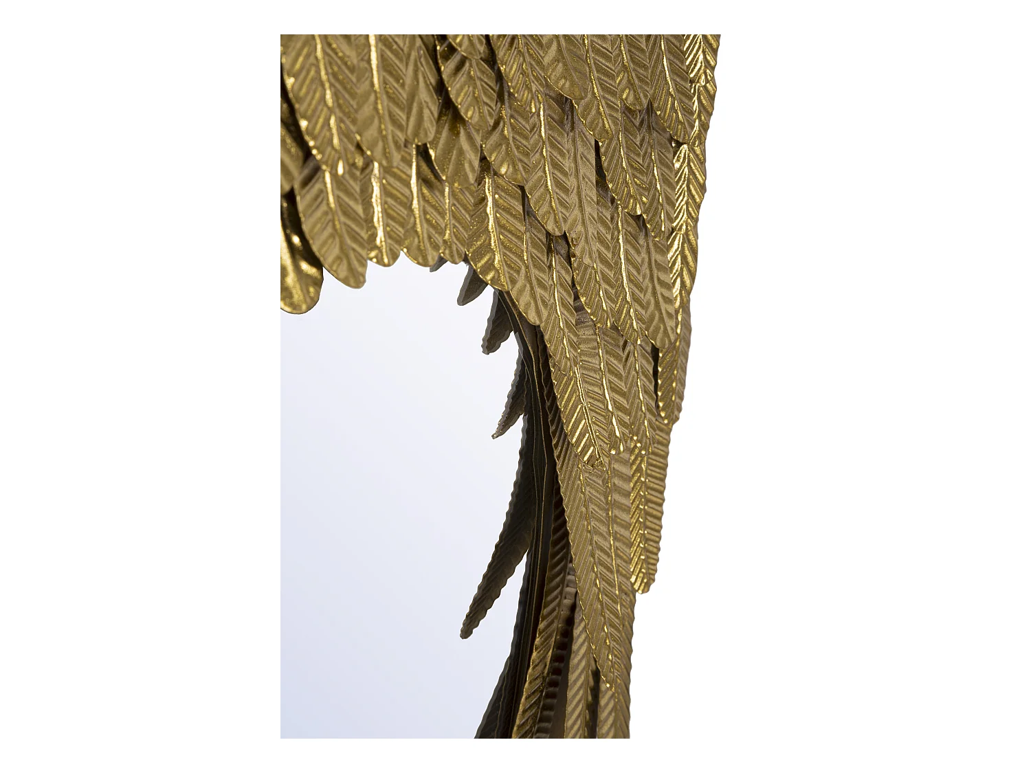 Miroir Mural Déco "Angel" 99cm Or