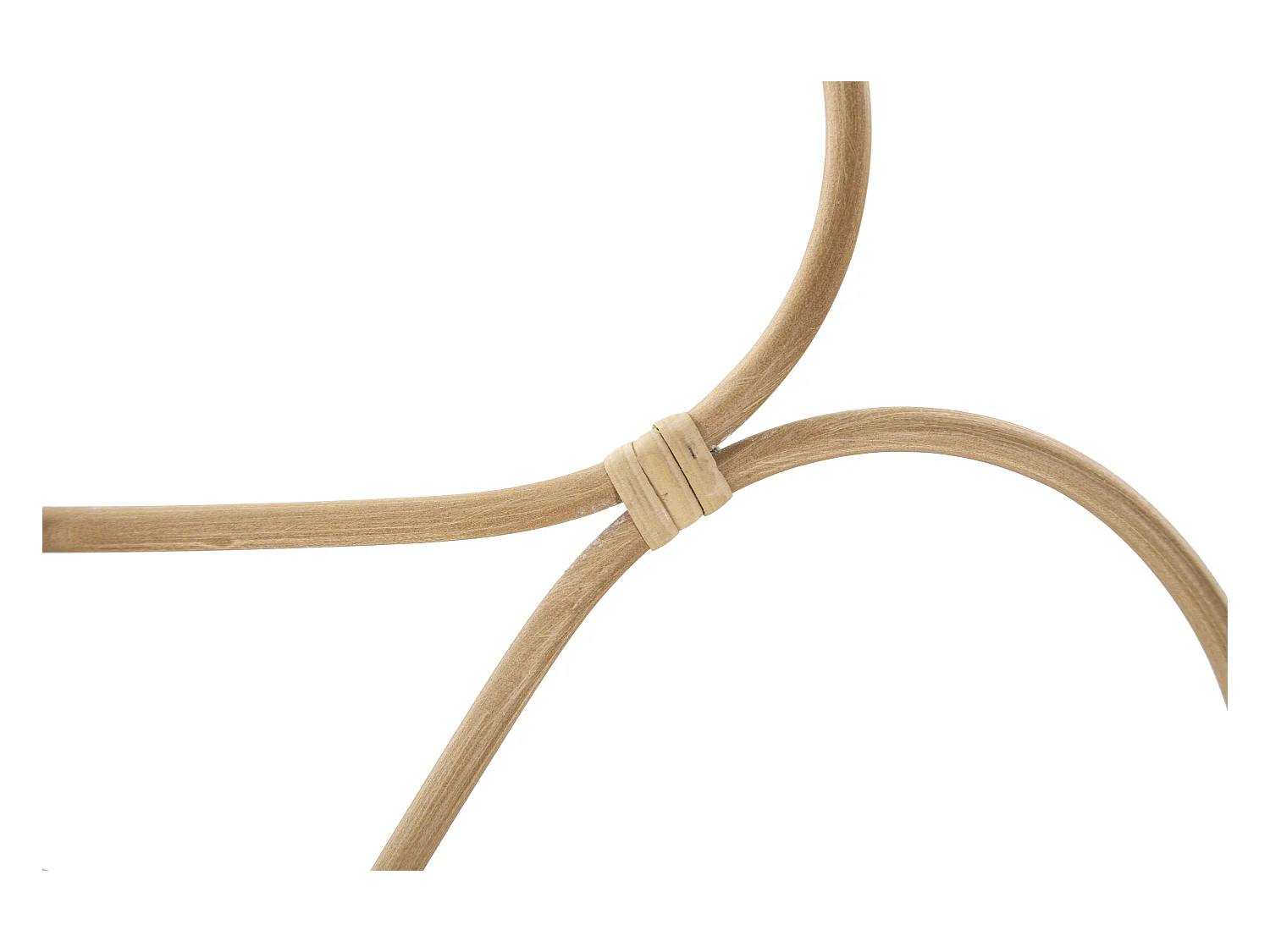 Miroir Mural Déco "Almeria" 65cm Naturel