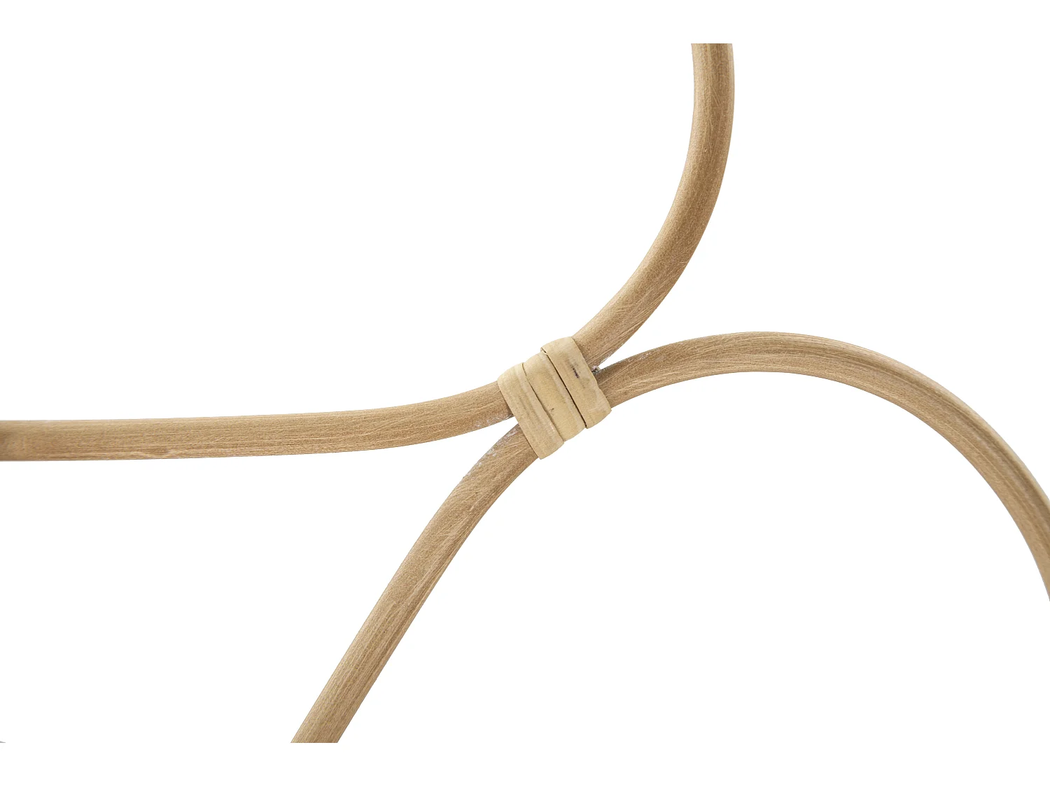 Miroir Mural Déco "Almeria" 65cm Naturel