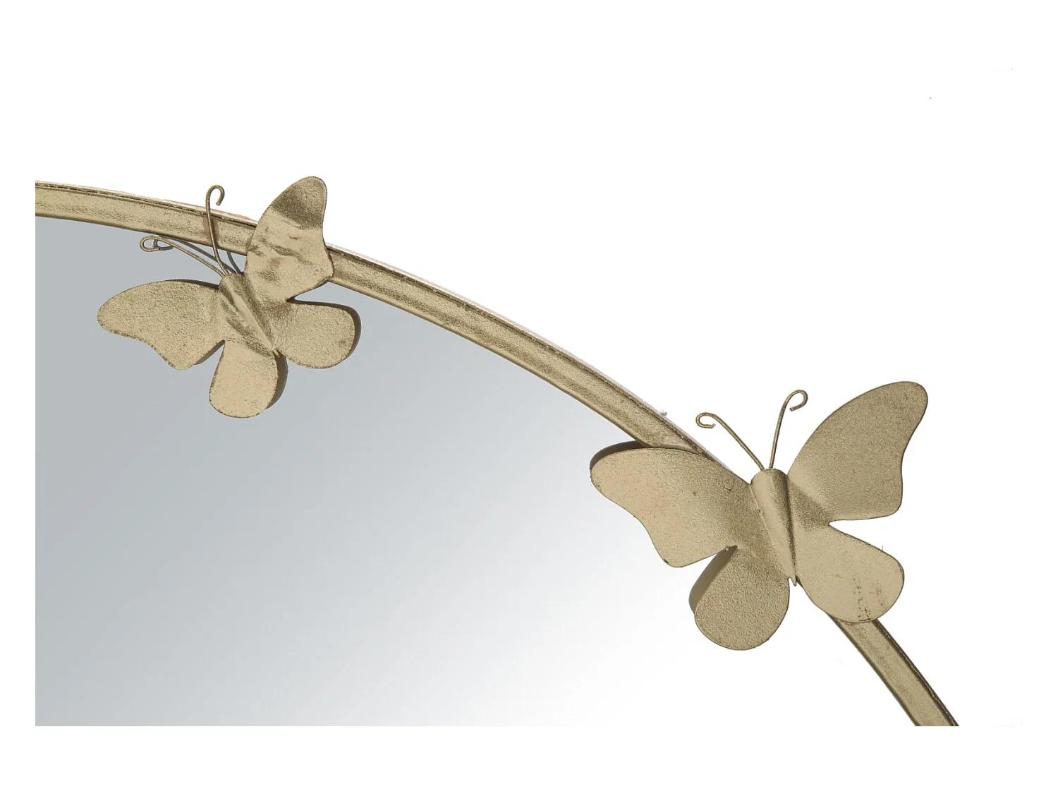 Miroir Mural Design "Butterfly" 94cm Or