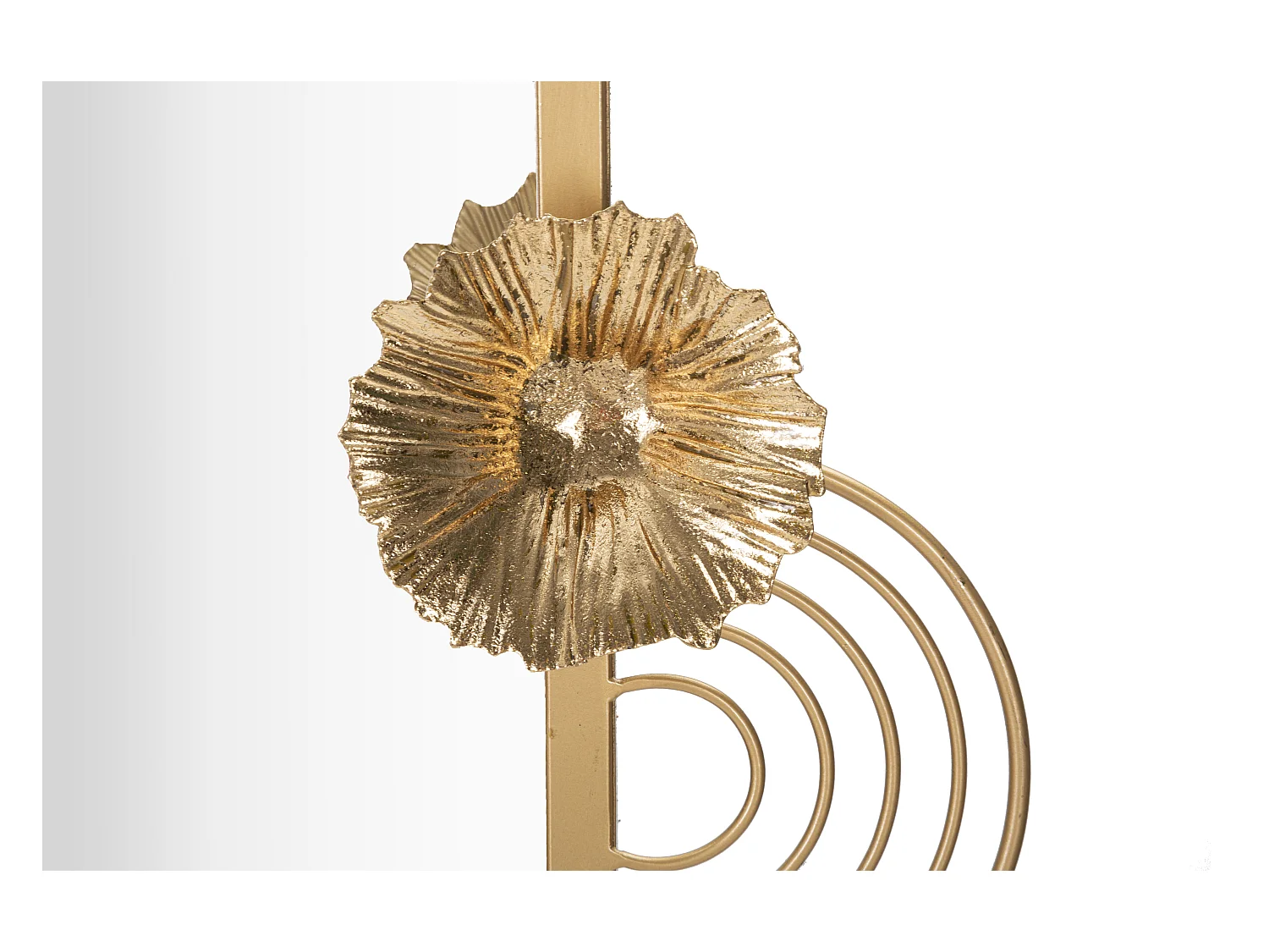 Miroir Mural Avec 2 Crochets "Lovis" 75cm Multicolore