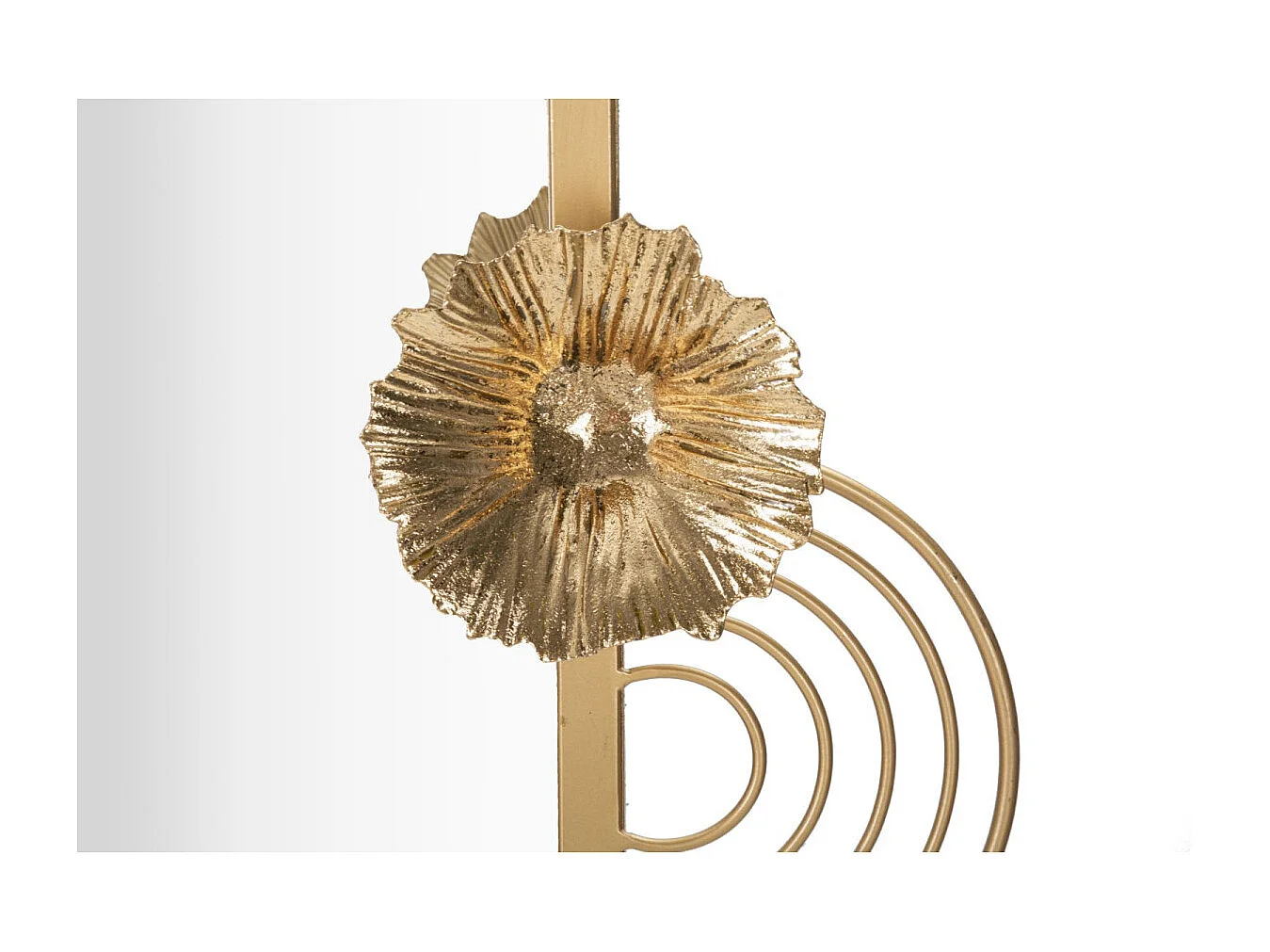 Miroir Mural Avec 2 Crochets "Lovis" 75cm Multicolore