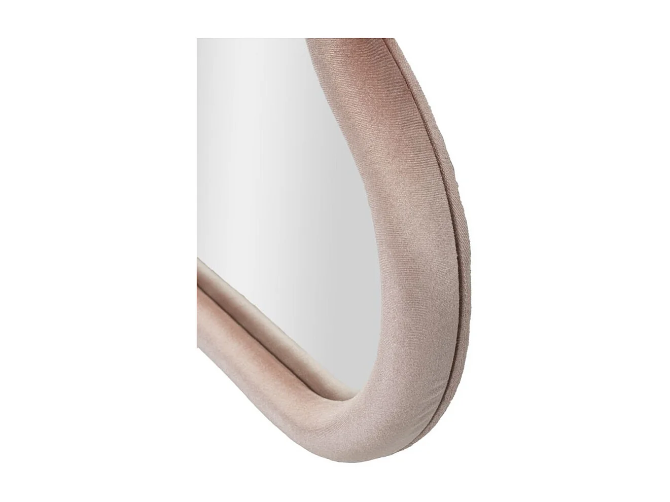 Wandspiegel in Wolkenform mit Samtrahmen 90x60cm Cloud