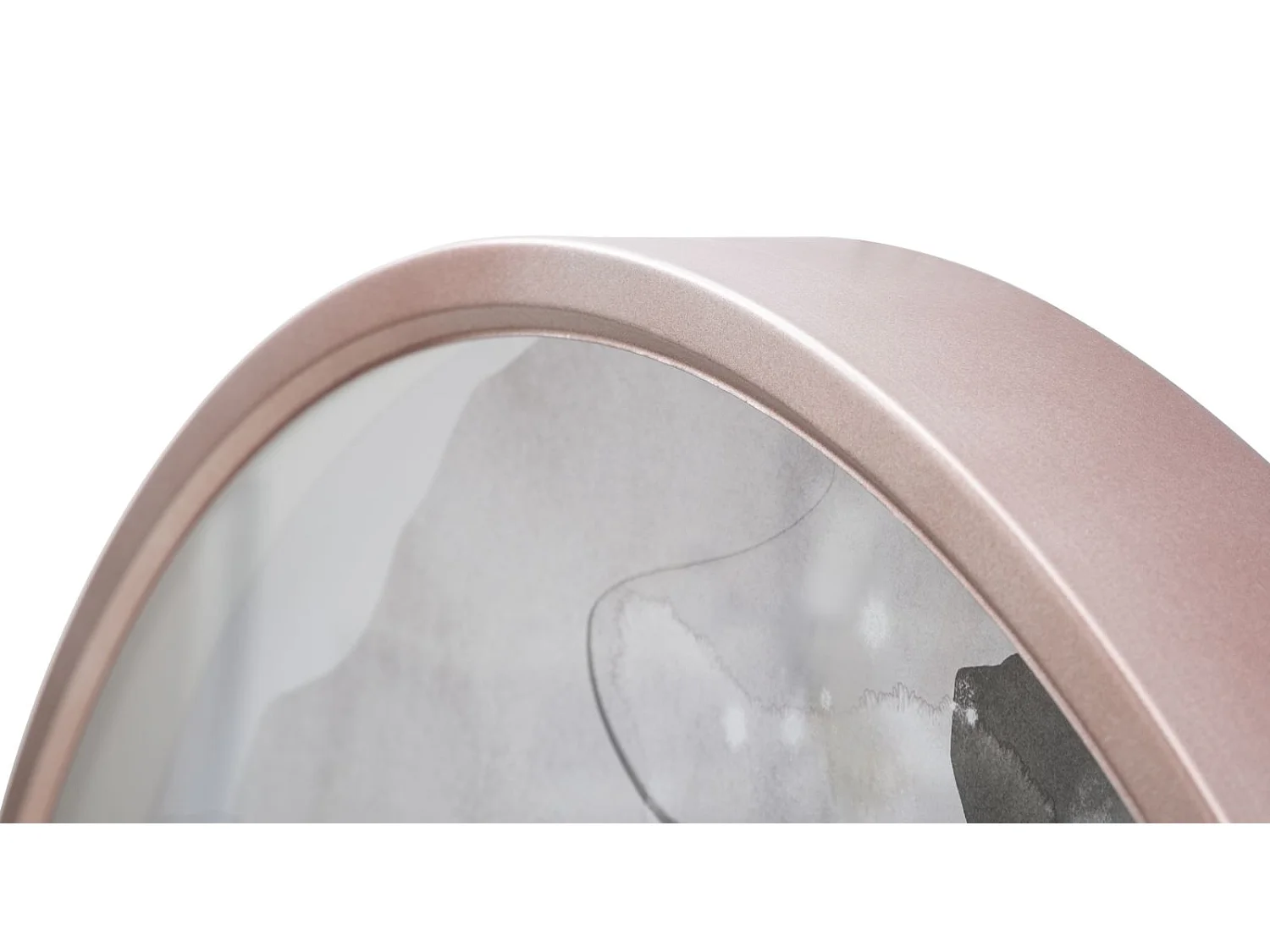 Horloge Murale en Verre "Art Pink" 60cm Multicolore