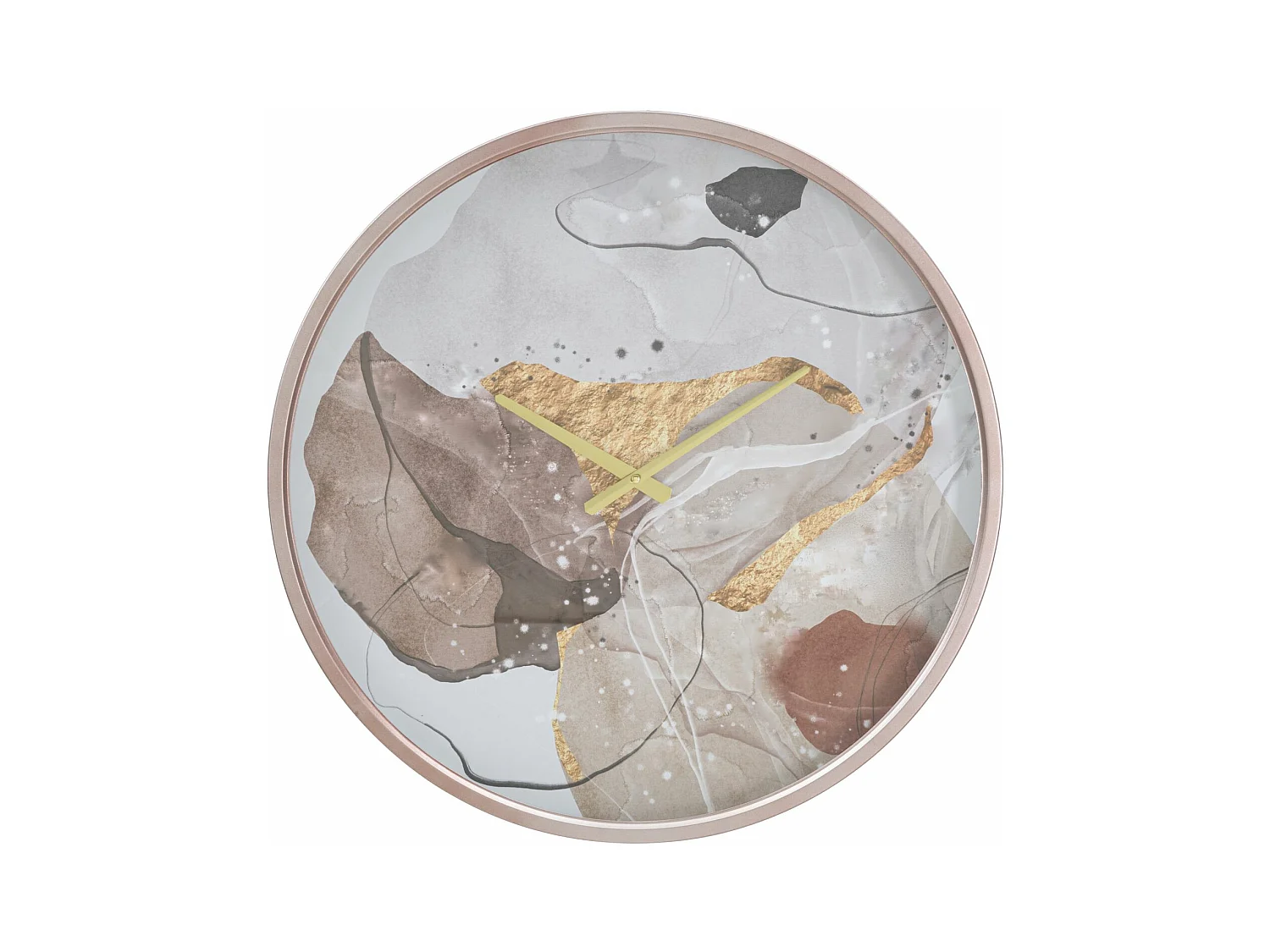 Orologio da parete in metallo multicolore Ø cm 60x6