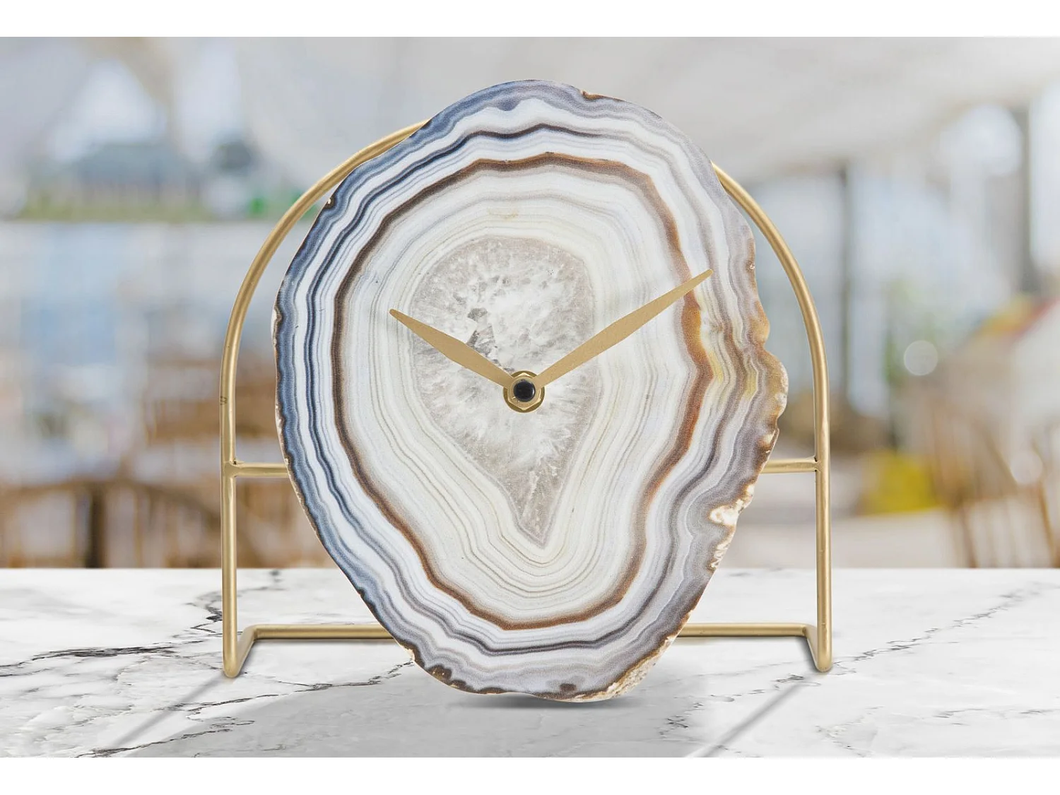 Horloge en métal multicolore cm 20x7x19,5