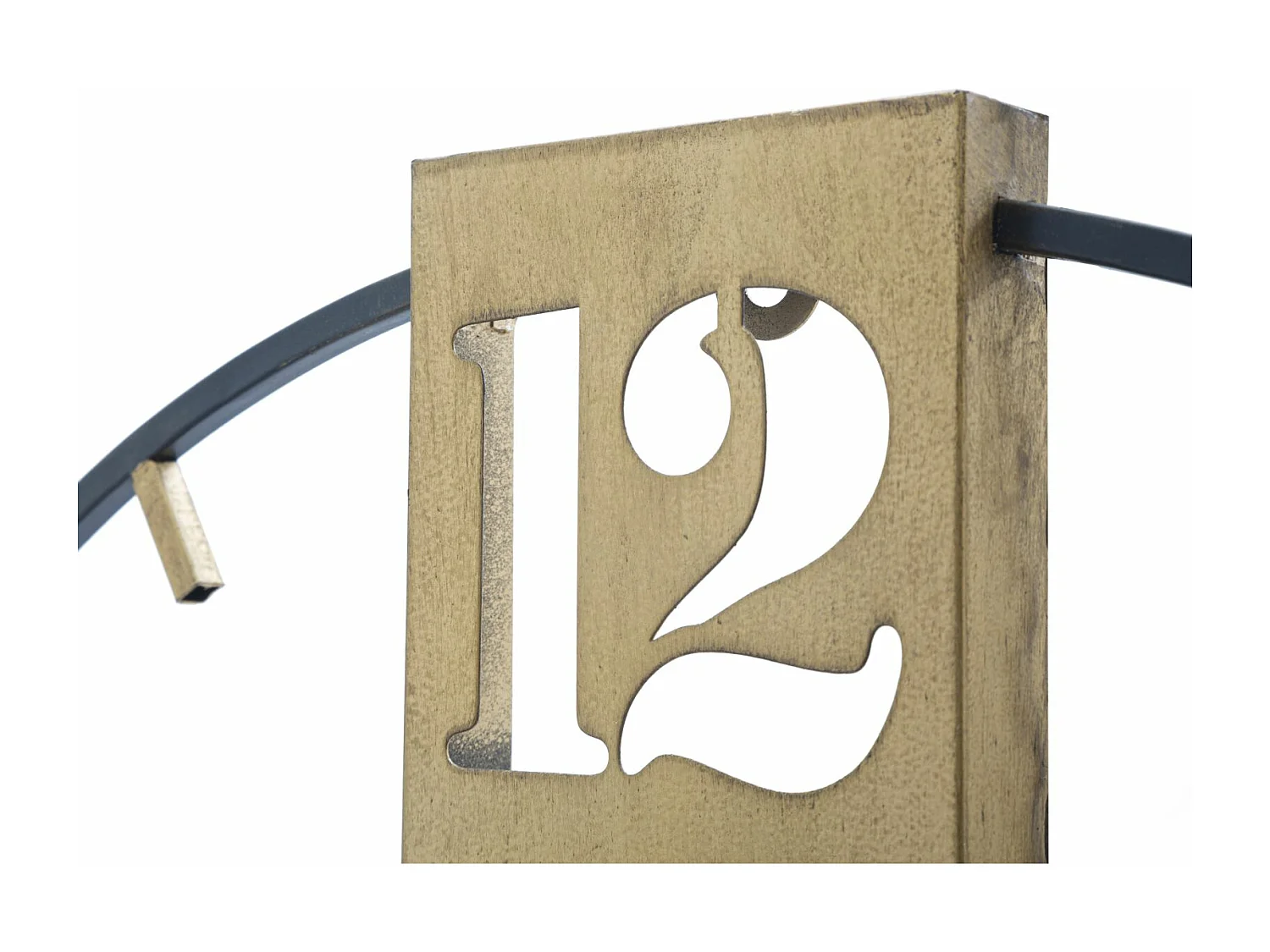 Horloge Murale en Métal "Goldy" 60cm Or