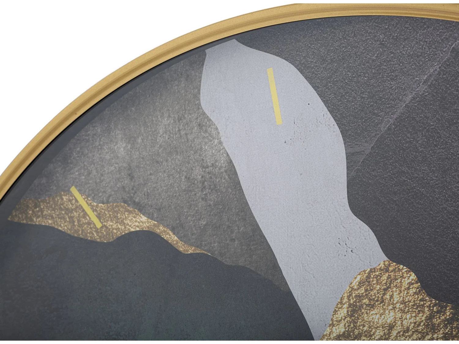 Orologio da parete in metallo multicolore Ø cm 80x6,5