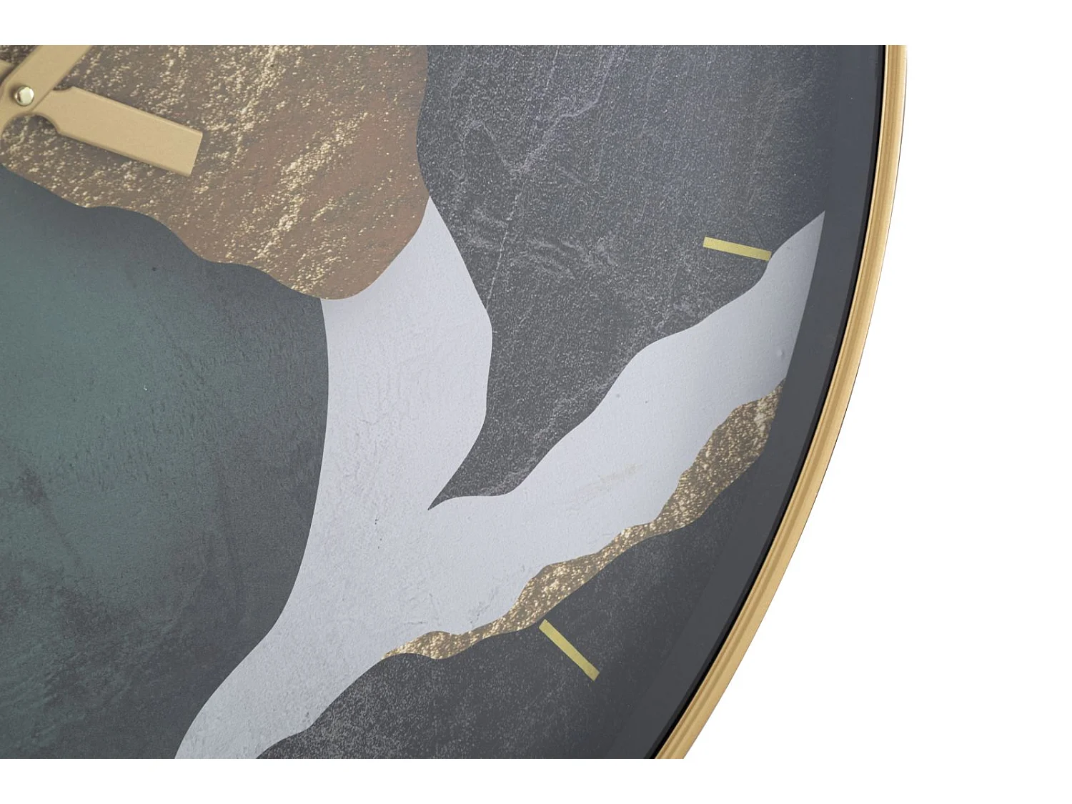 Orologio da parete in metallo multicolore Ø cm 80x6,5