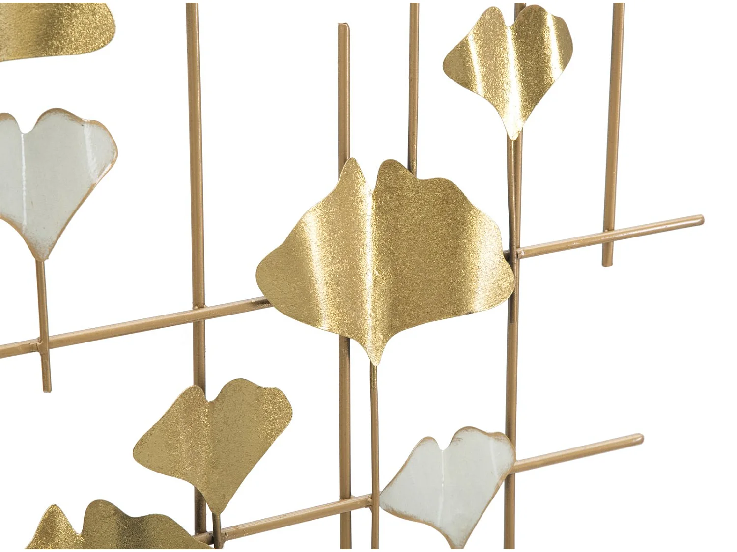 Horloge Murale en Métal "Tow" 133cm Or