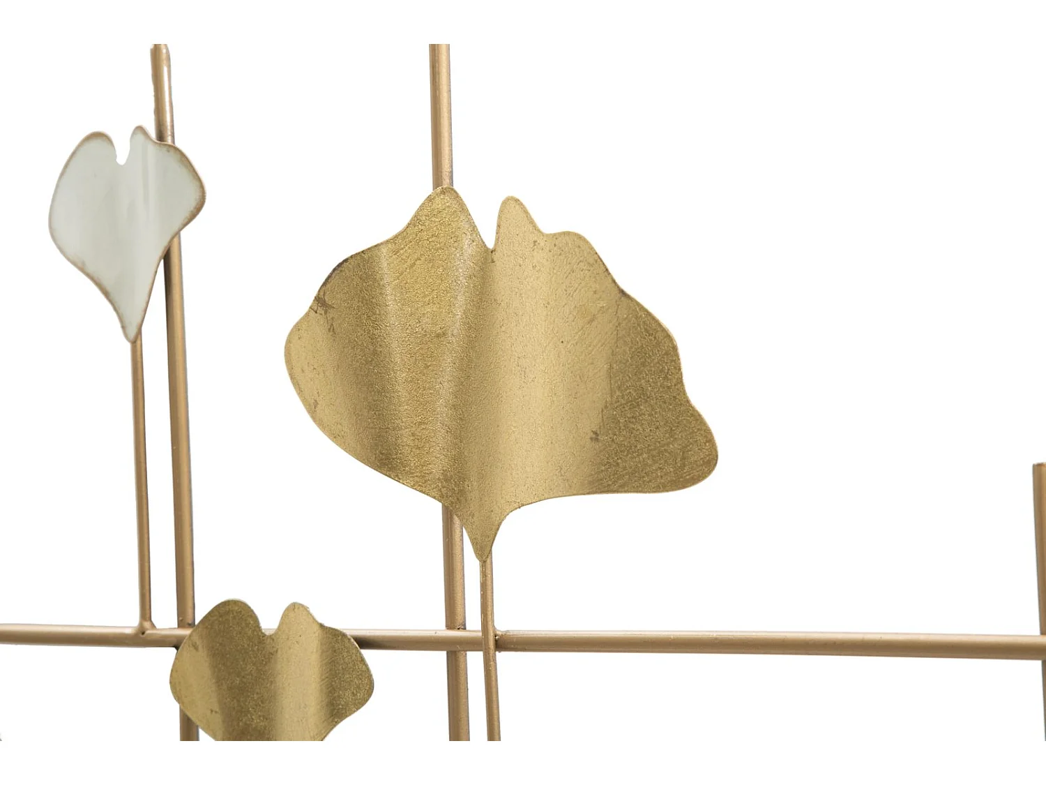 Horloge Murale en Métal "Tow" 133cm Or