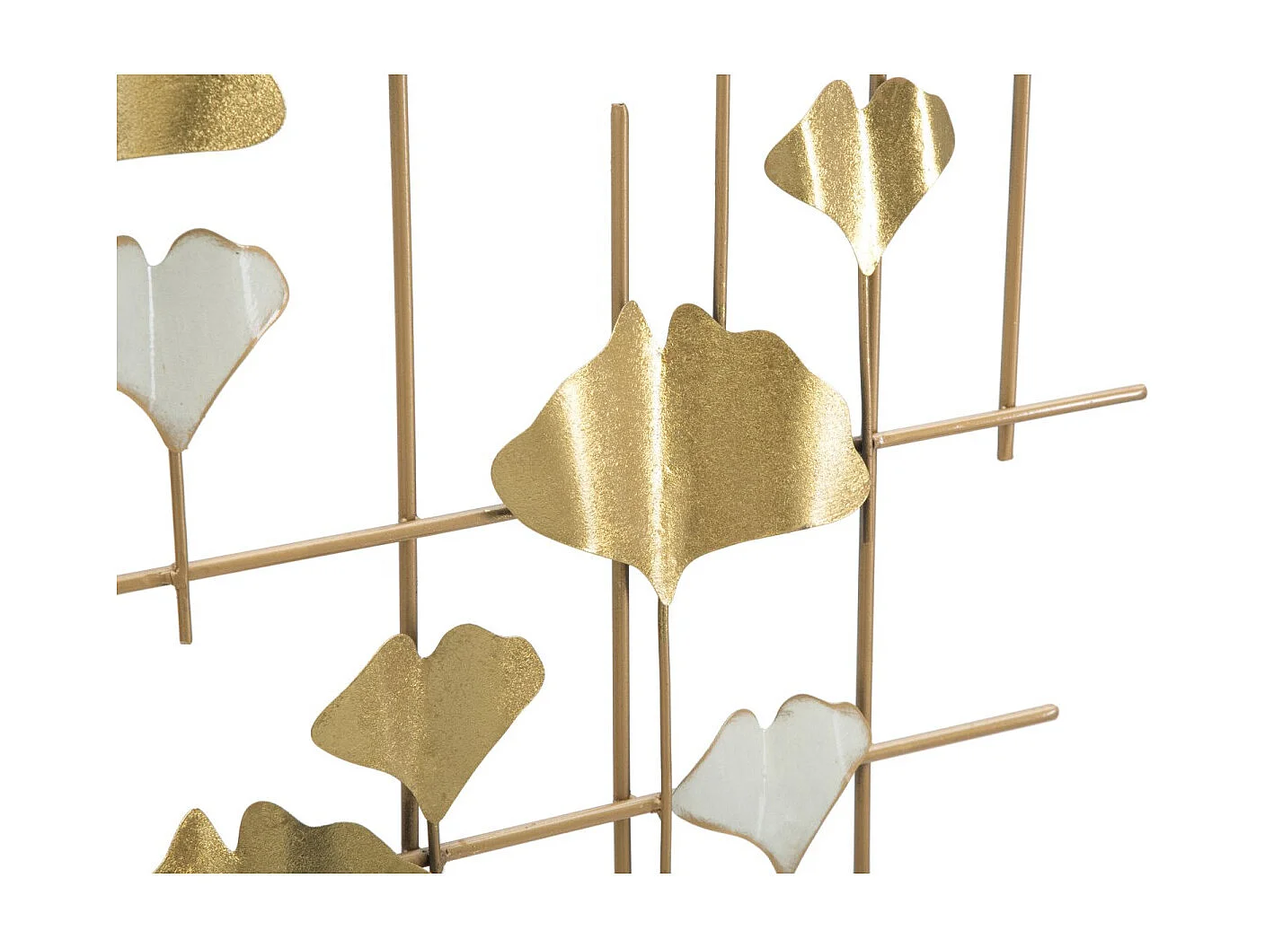 Horloge Murale en Métal "Tow" 133cm Or