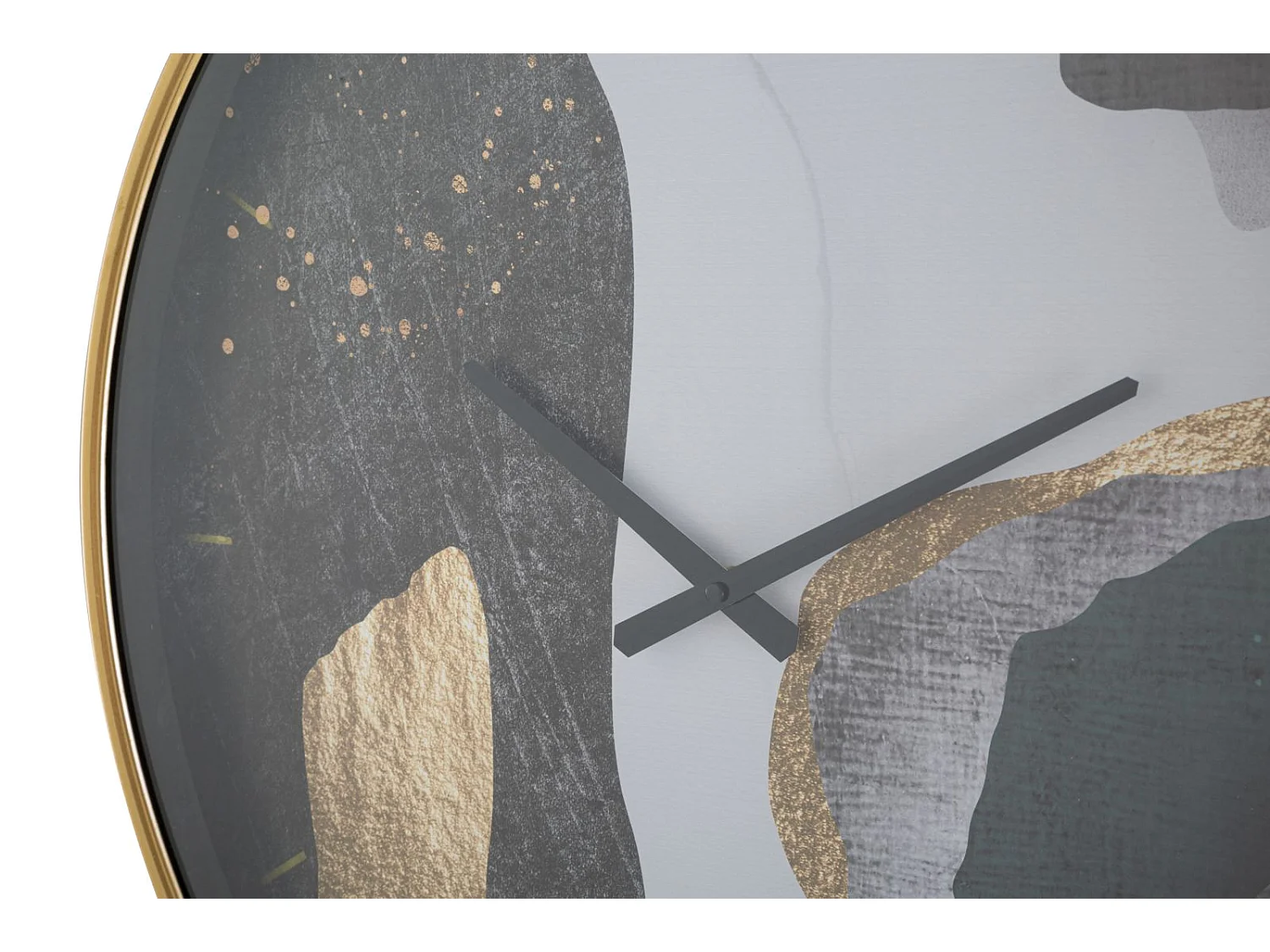 Orologio da parete in metallo multicolore Ø cm 60X6