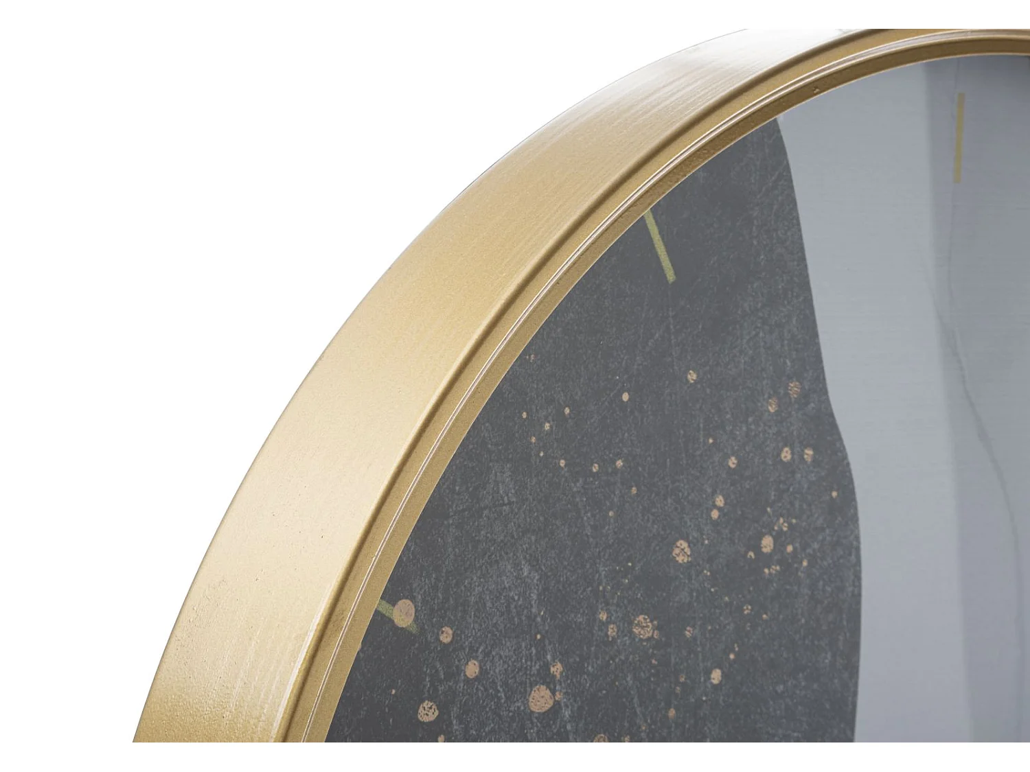 Orologio da parete in metallo multicolore Ø cm 60X6