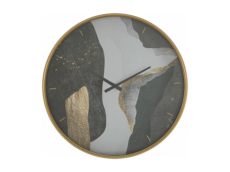 Orologio da parete in metallo multicolore Ø cm 60X6