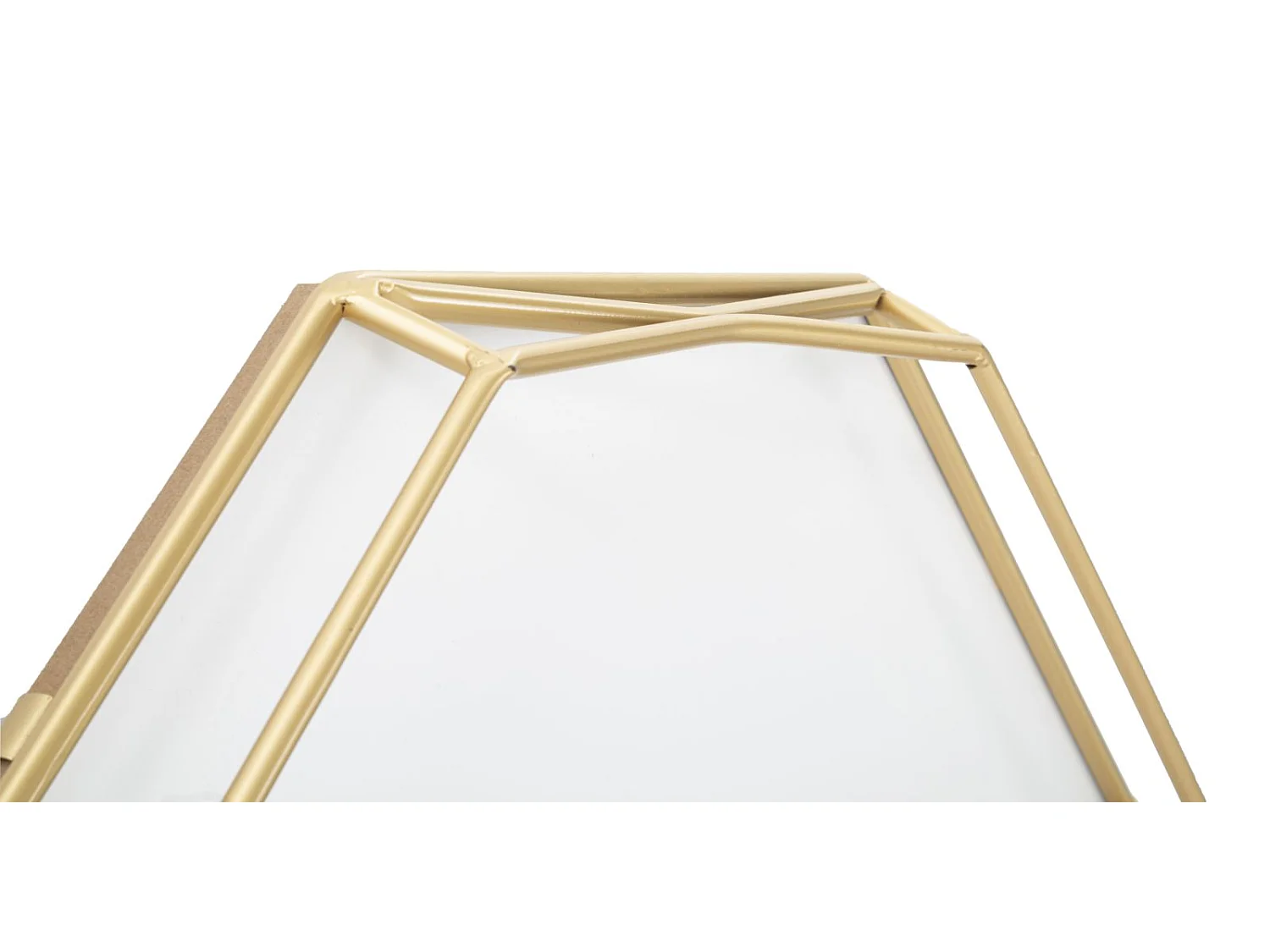 Horloge Murale en Métal "Goldy Octogonal" 56cm Or