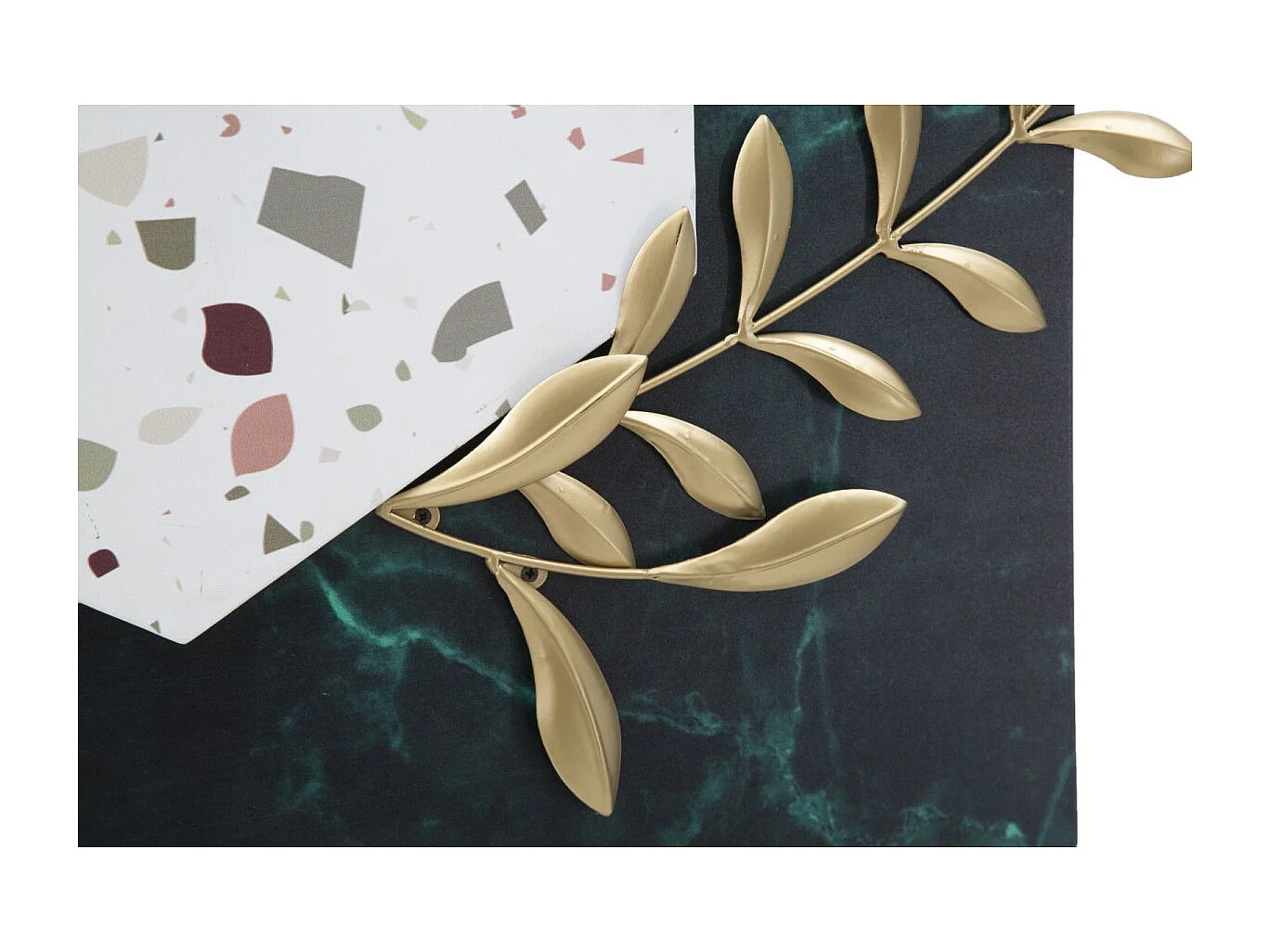 Orologio da parete in metallo multicolore cm 62x4,5x62