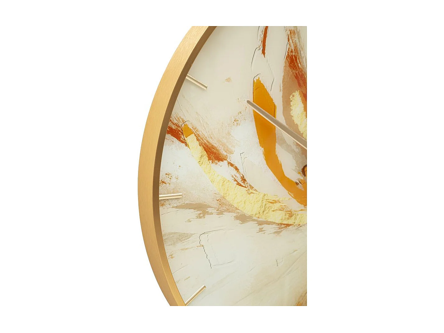 Horloge Murale en Verre "Toply" 60cm Multicolore